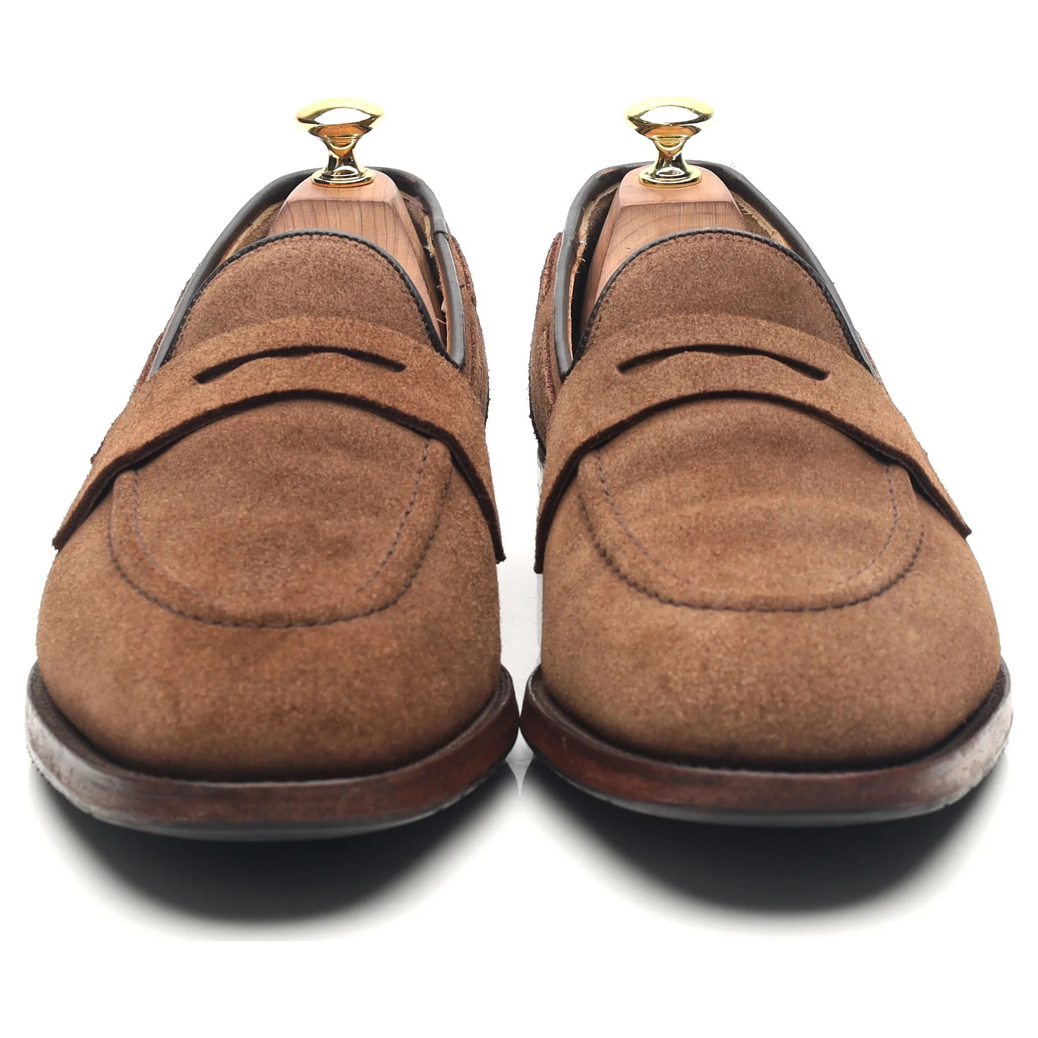 'Widnes' Brown Suede Loafers UK 8.5 G - Image 8