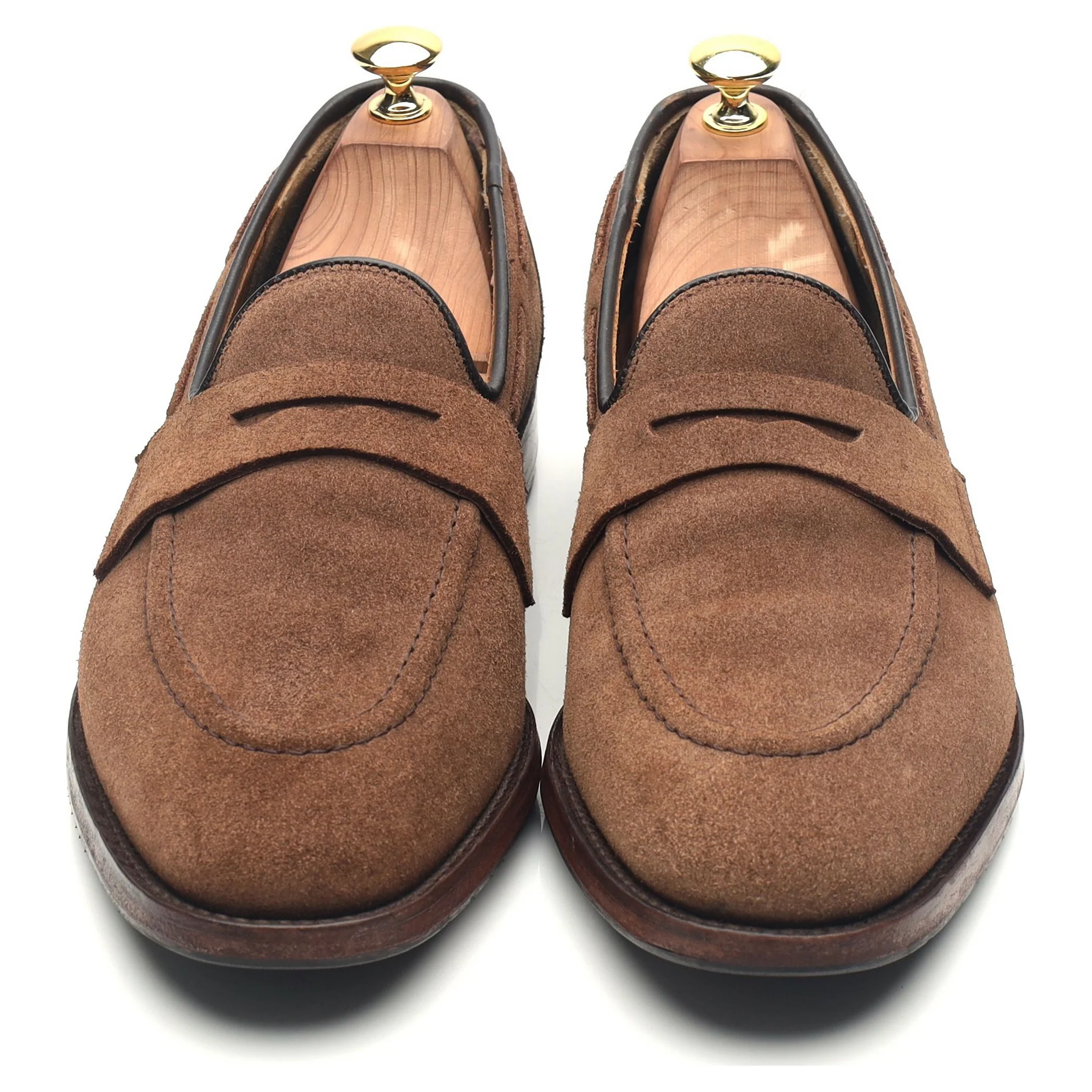 'Widnes' Brown Suede Loafers UK 8.5 G - Image 9