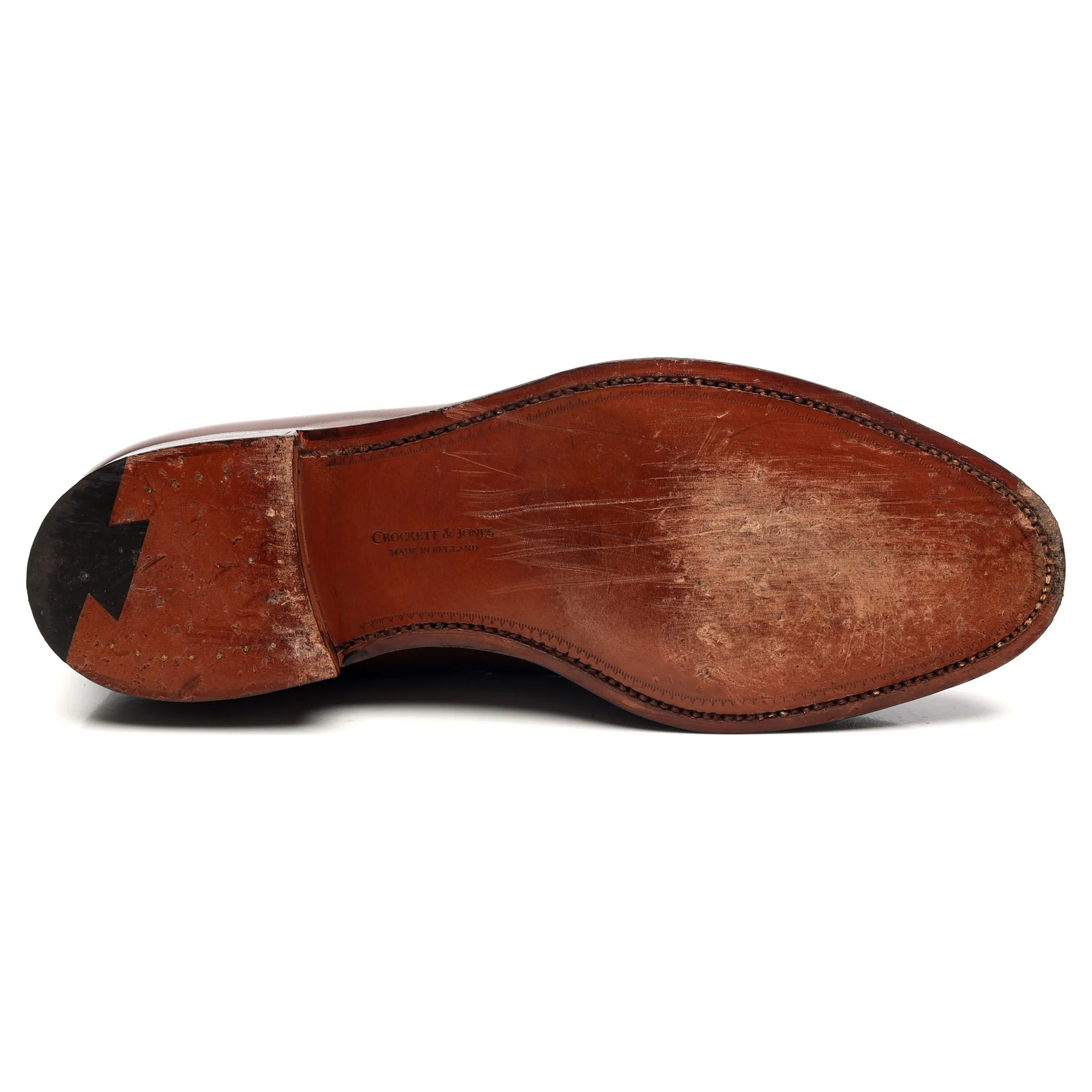 'Cavendish 2' Dark Brown Leather Tassel Loafers UK 8.5 E - Image 11