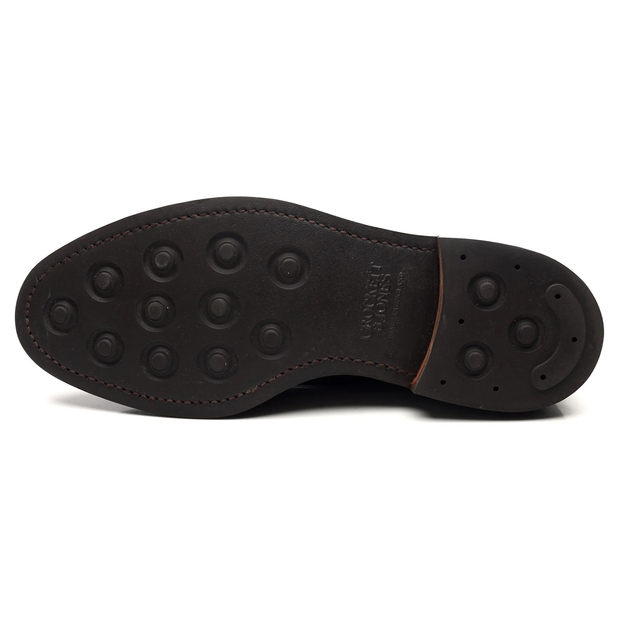 'Pembroke' Dark Brown Leather Derby Brogues UK 9.5 E - Image 10