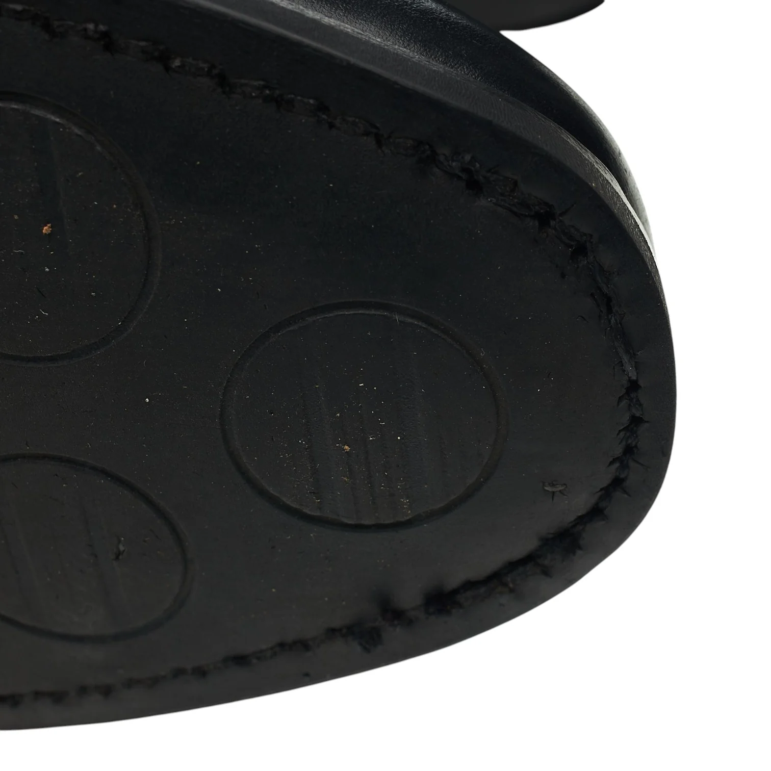 'Clifford' Black Leather Oxford Brogues UK 9 E - Image 6