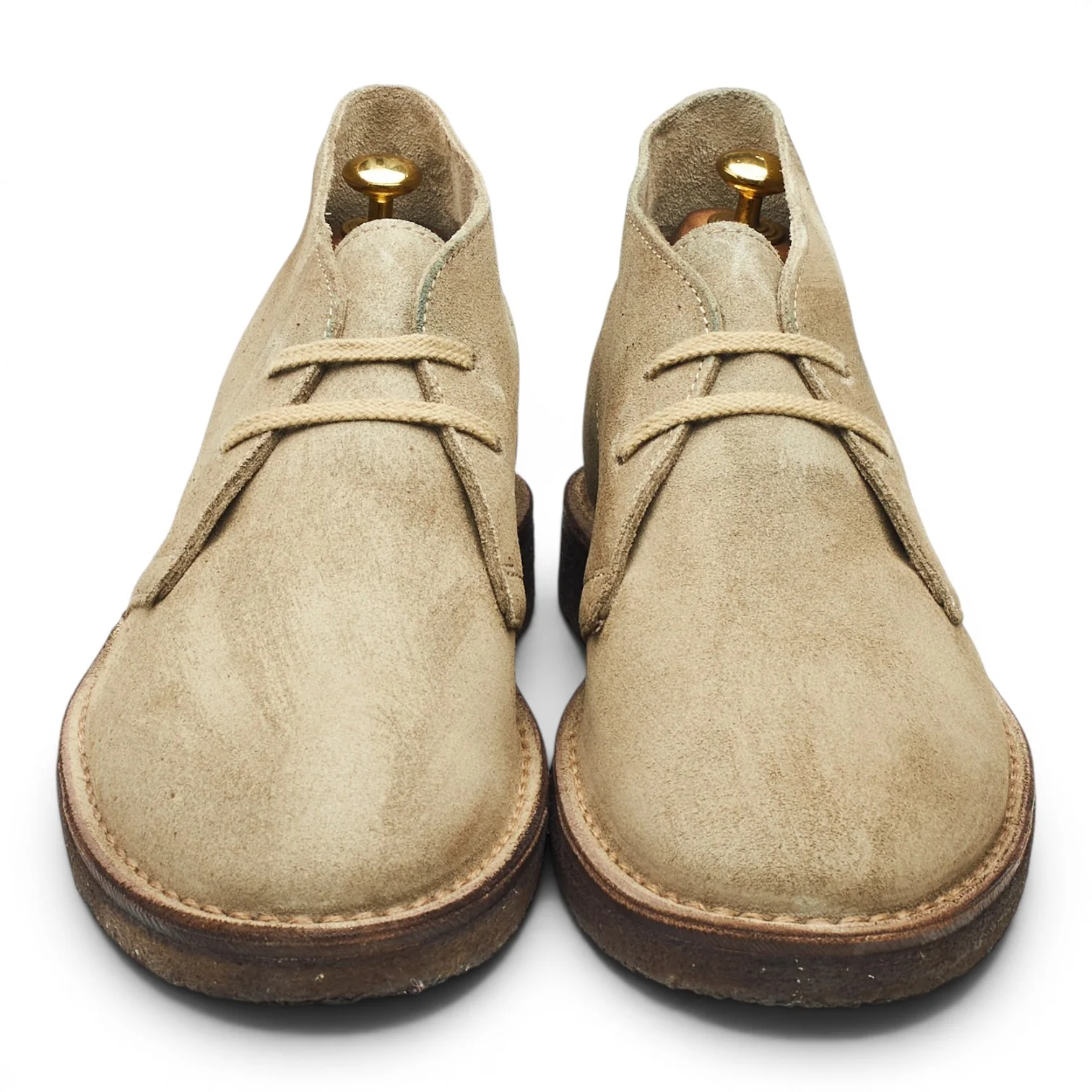 'Clifford' Sand Suede Chukka Boots UK 8.5 - Image 2