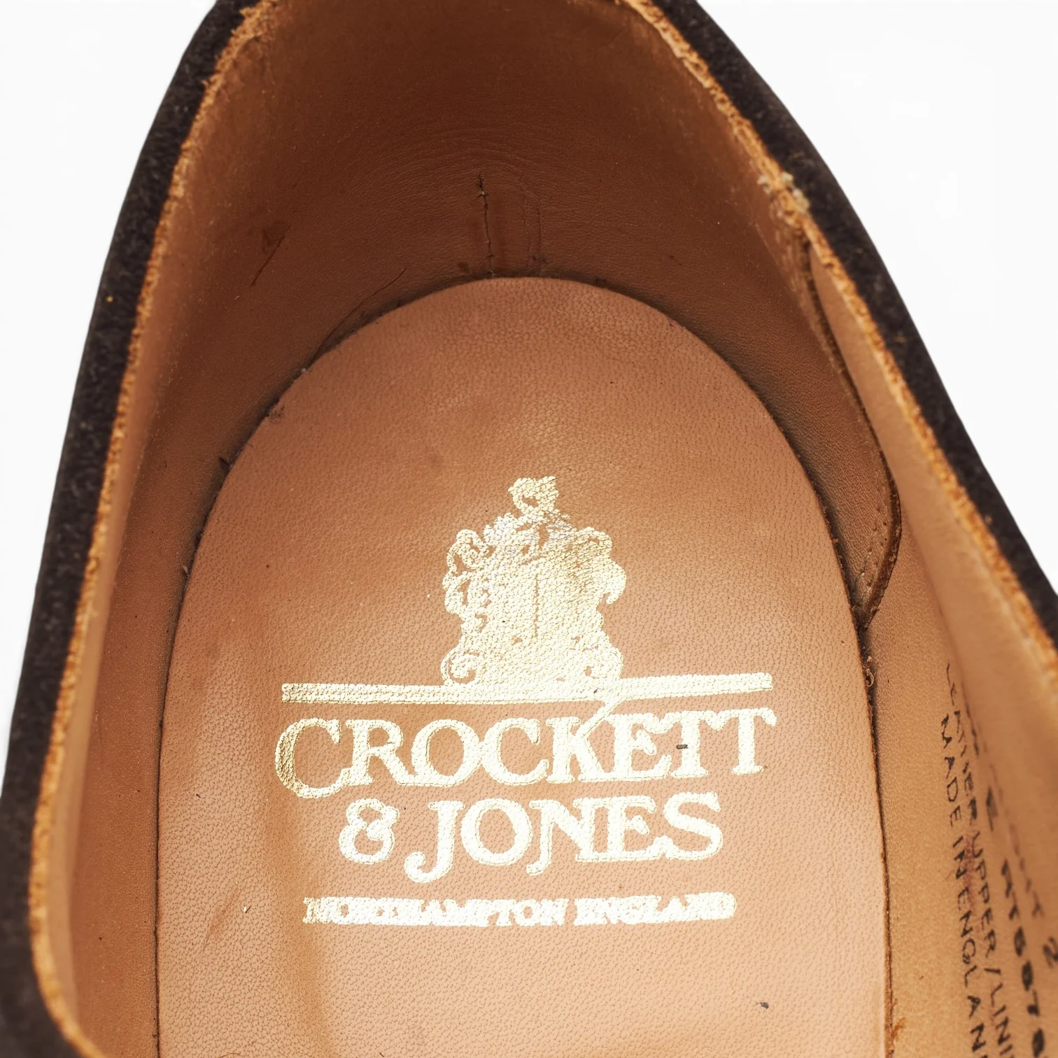 'Connaught 2' Dark Brown Suede Oxford UK 9.5 E - Image 6