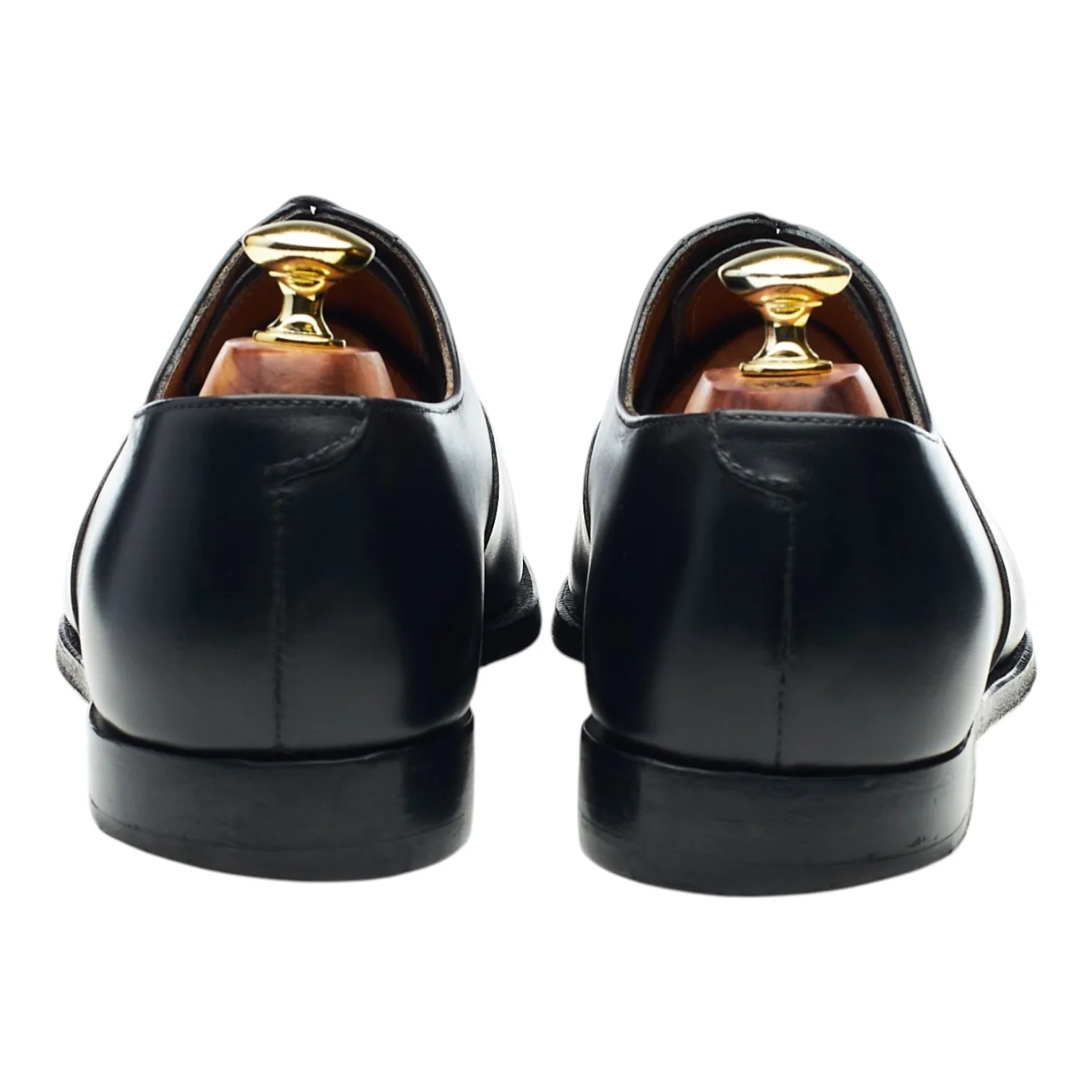 'Connaught' Black Leather Oxford UK 7 F - Image 4