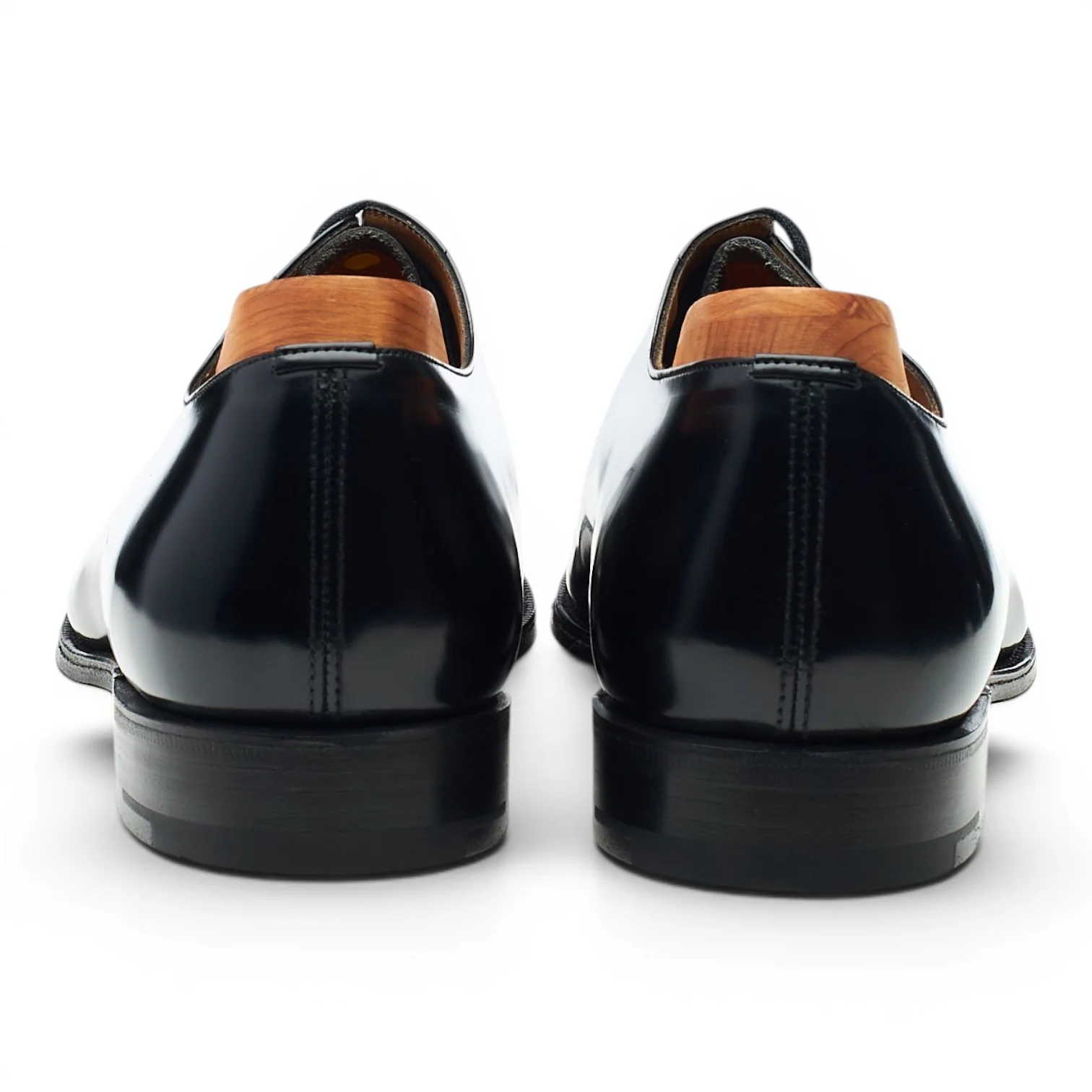 'Consul' Black Leather Oxford UK 10 G - Image 5