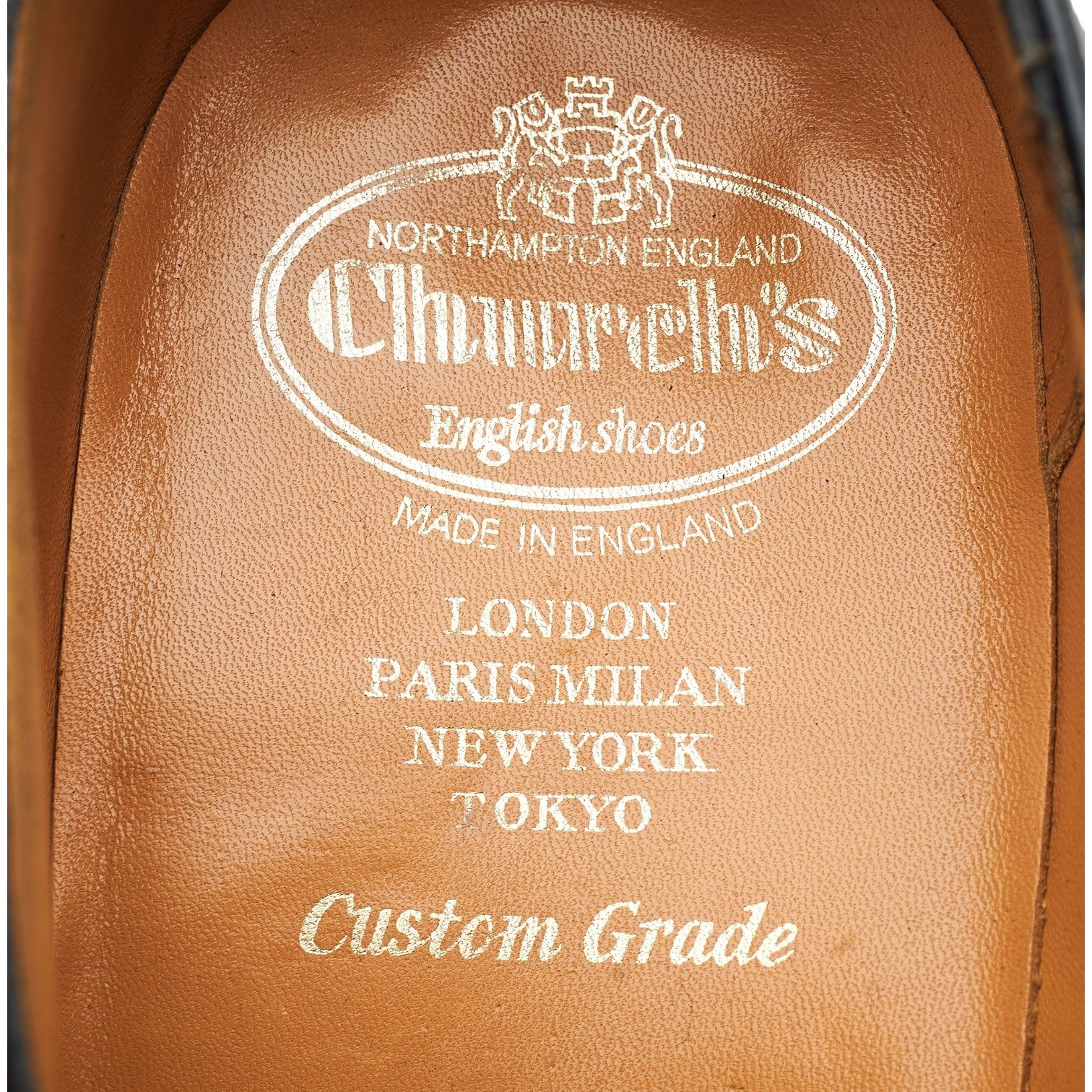'Consul' Black St. James Leather Oxford UK 11 F - Image 6
