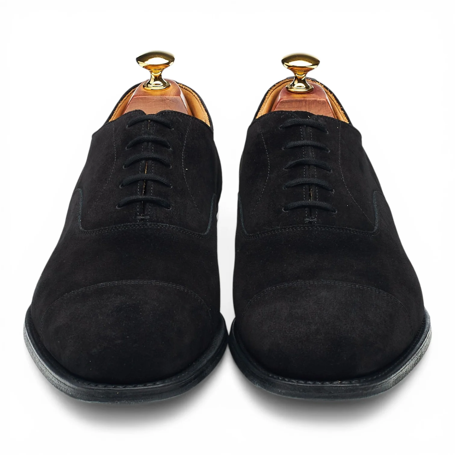 'Consul' Black Suede Oxford UK 9.5 F - Image 2