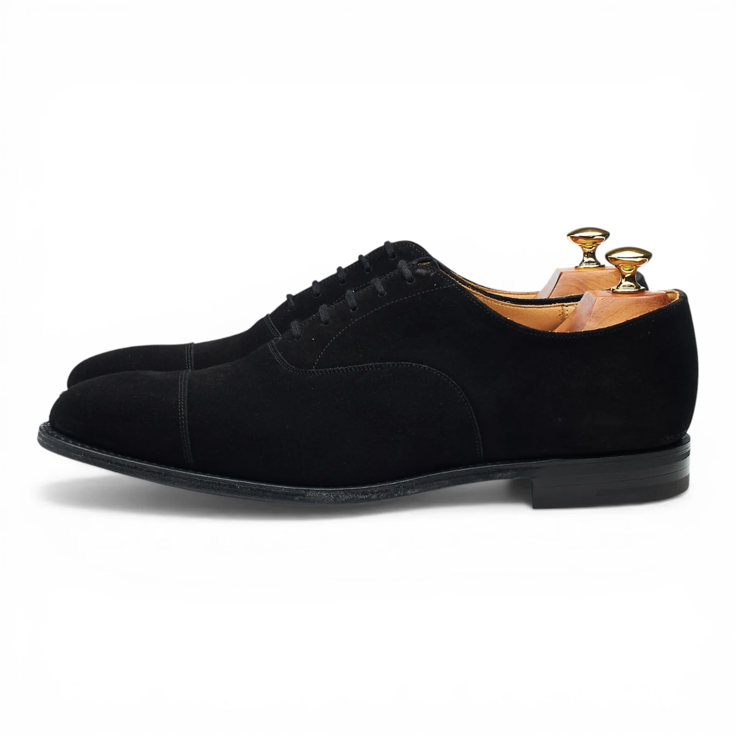 'Consul' Black Suede Oxford UK 9.5 F - Image 3