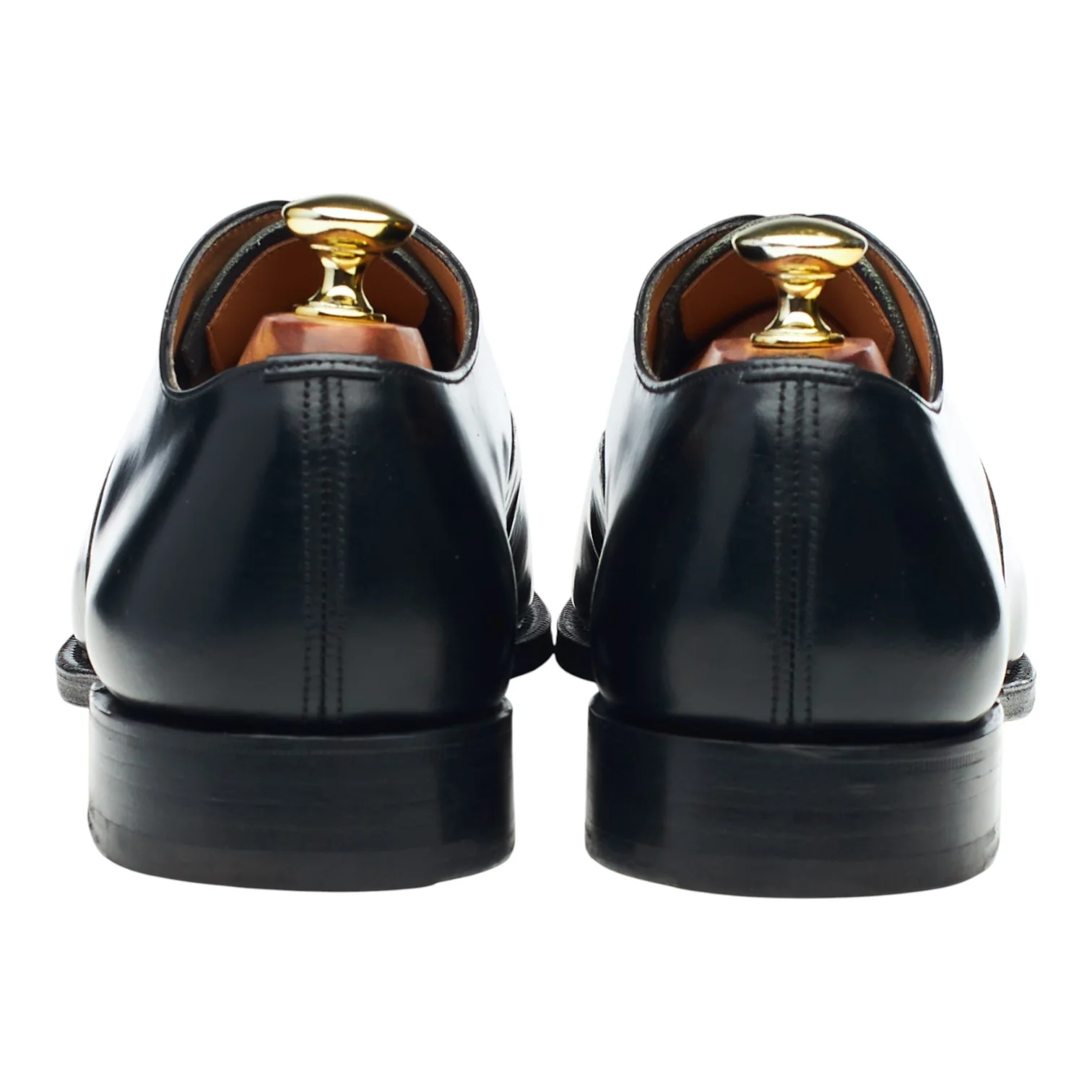 'Coppice' Black Leather Oxford UK 7 F - Image 4