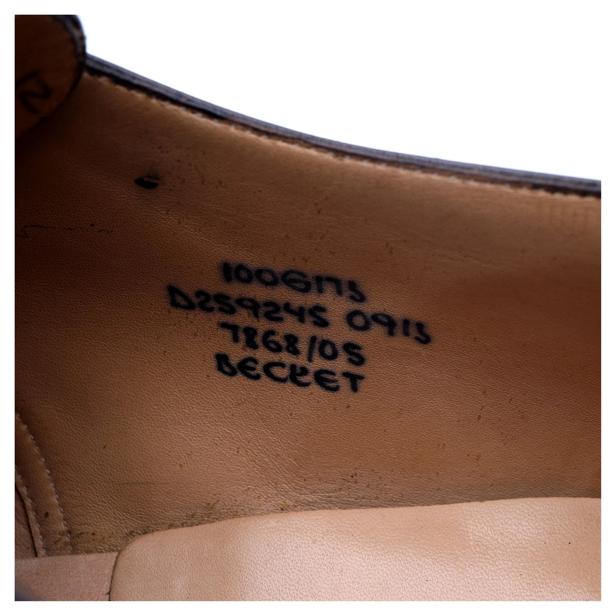 'Becket' Brown Leather Monk Strap UK 10 G - Image 13
