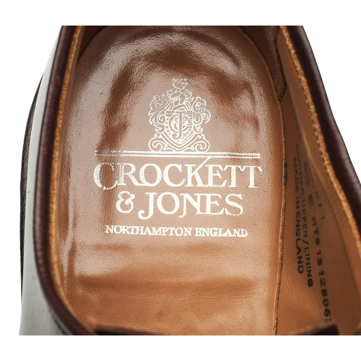 'Cornell' Dark Brown Leather Derby UK 6.5 E - Image 6