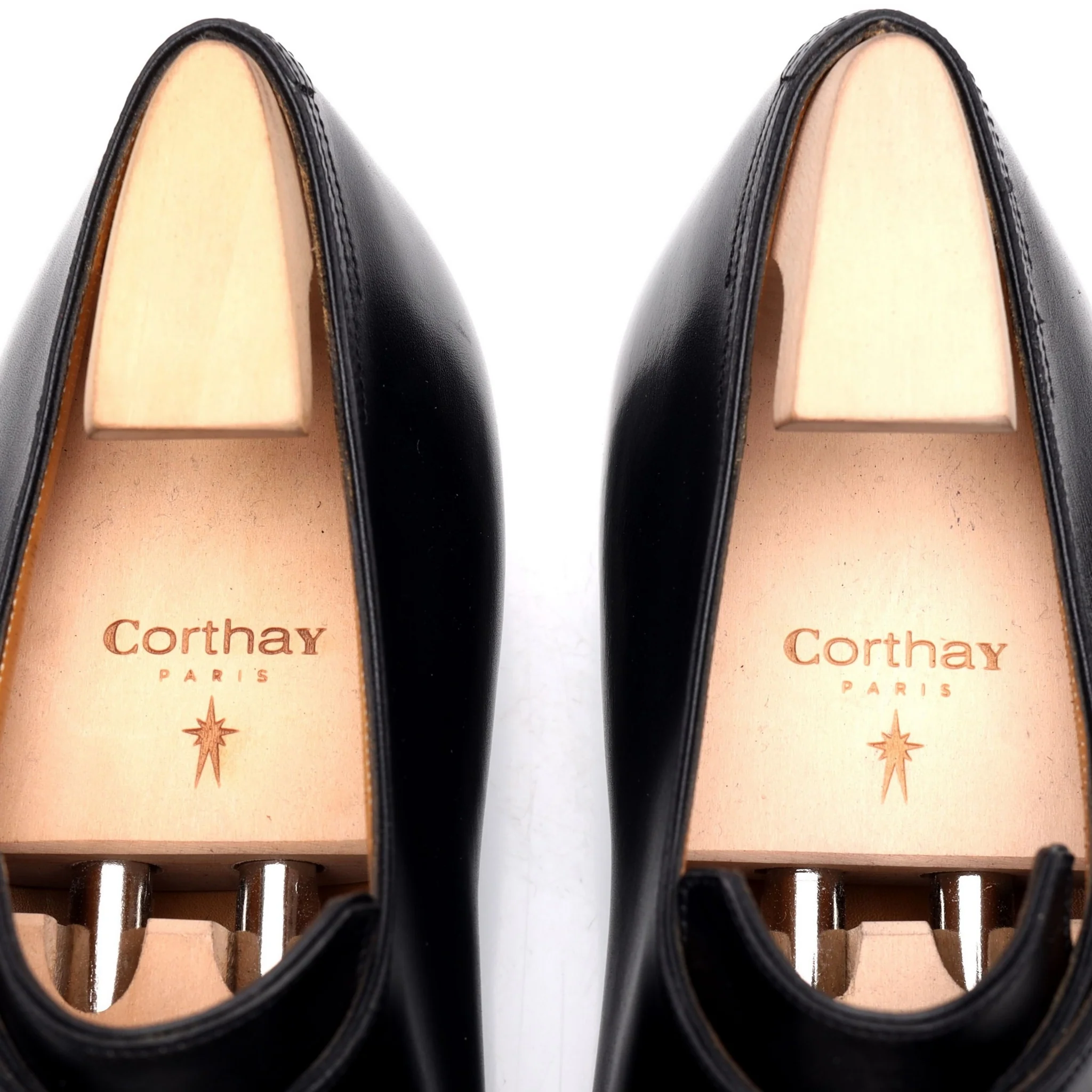 'Twin' Black Leather Double Monk Strap UK 9 E - Image 10