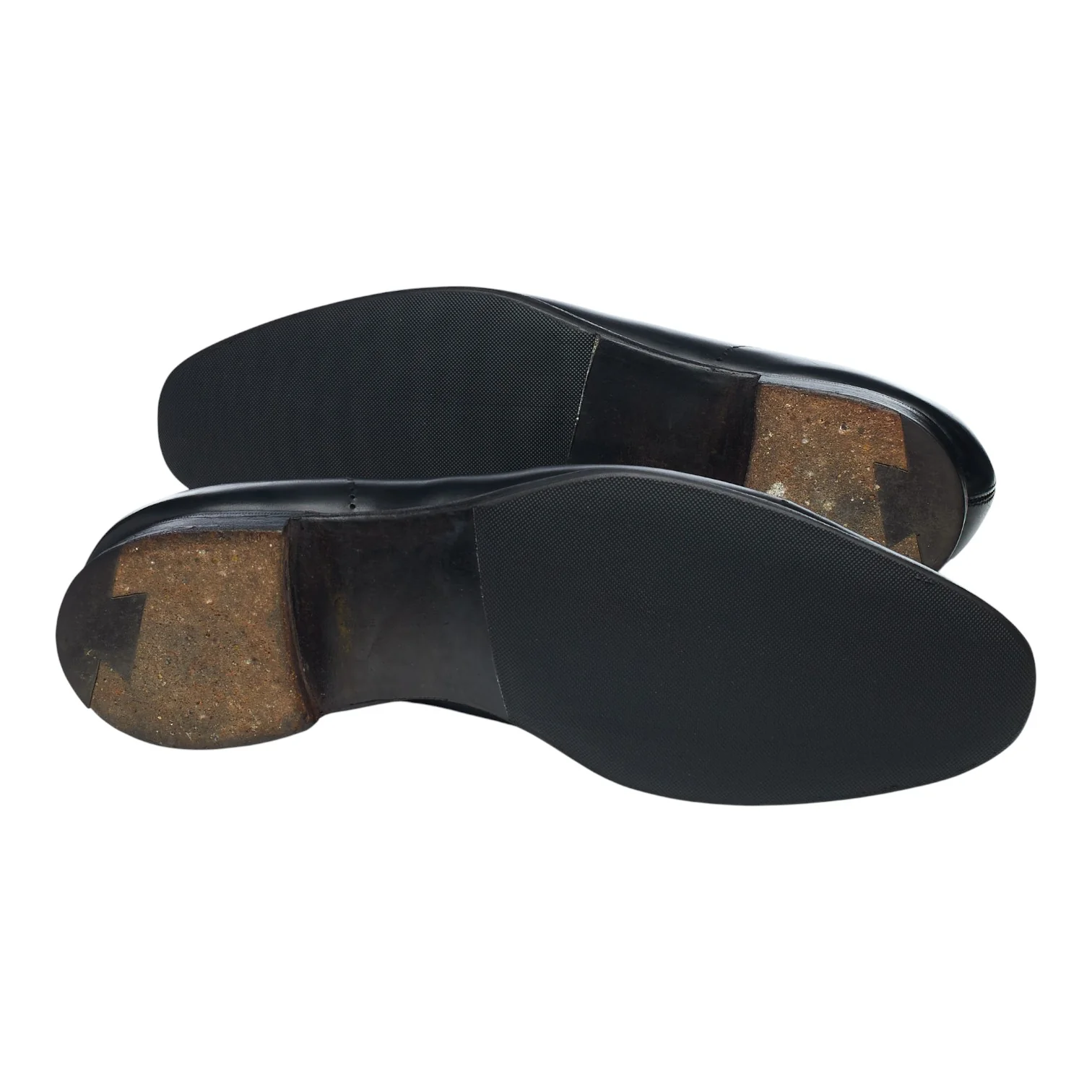 'Courtaney' Black Leather U-Throat Oxford UK 8 E - Image 6