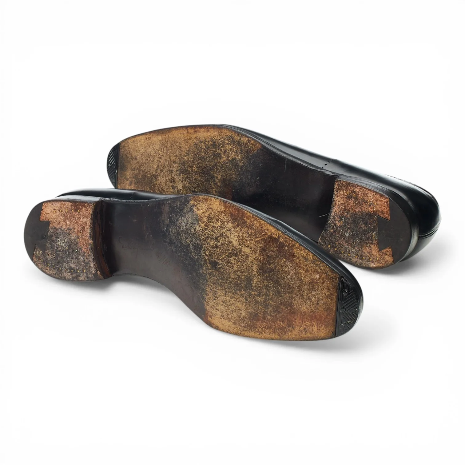 'Courtenay' Black Leather Oxford UK 9 E - Image 5