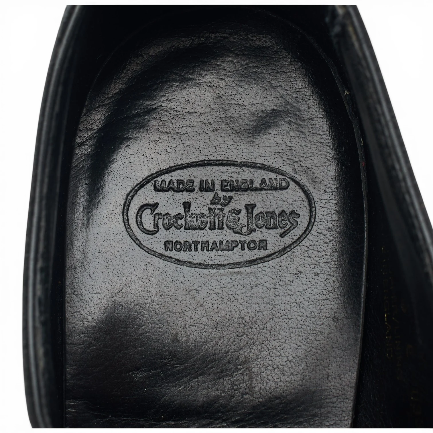 'Courtenay' Black Leather Oxford UK 9 E - Image 6