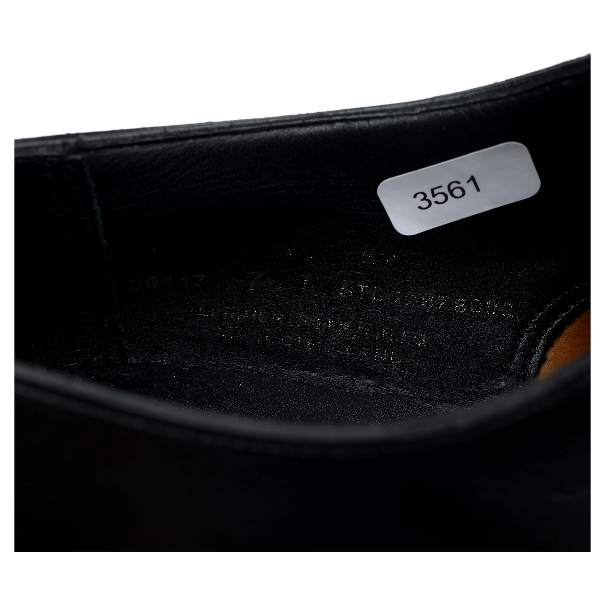 'Audley' Black Leather Oxford UK 7.5 E - Image 13