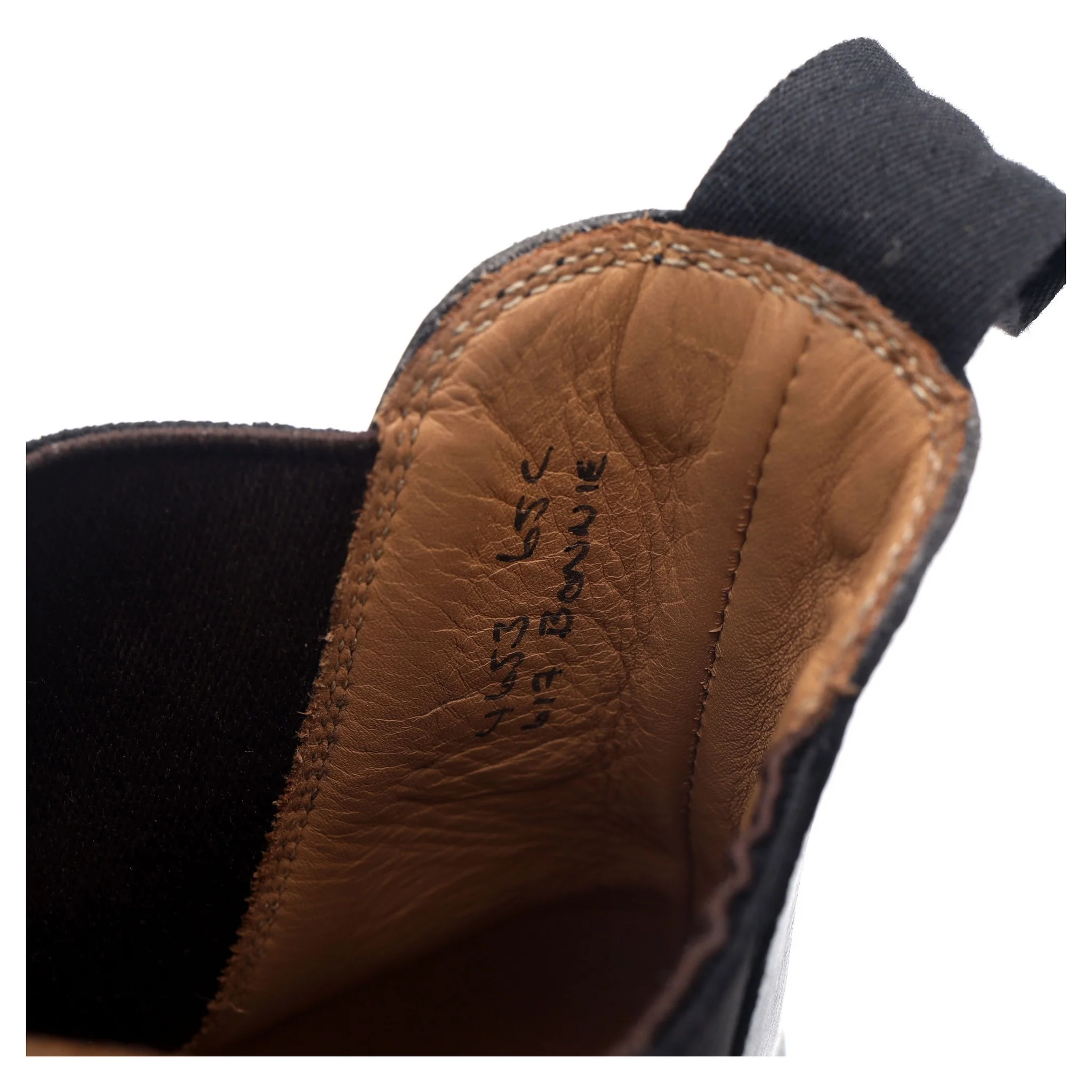 Women's 'Bonnie' Black Leather Chelsea Boots UK 5 C - Image 13