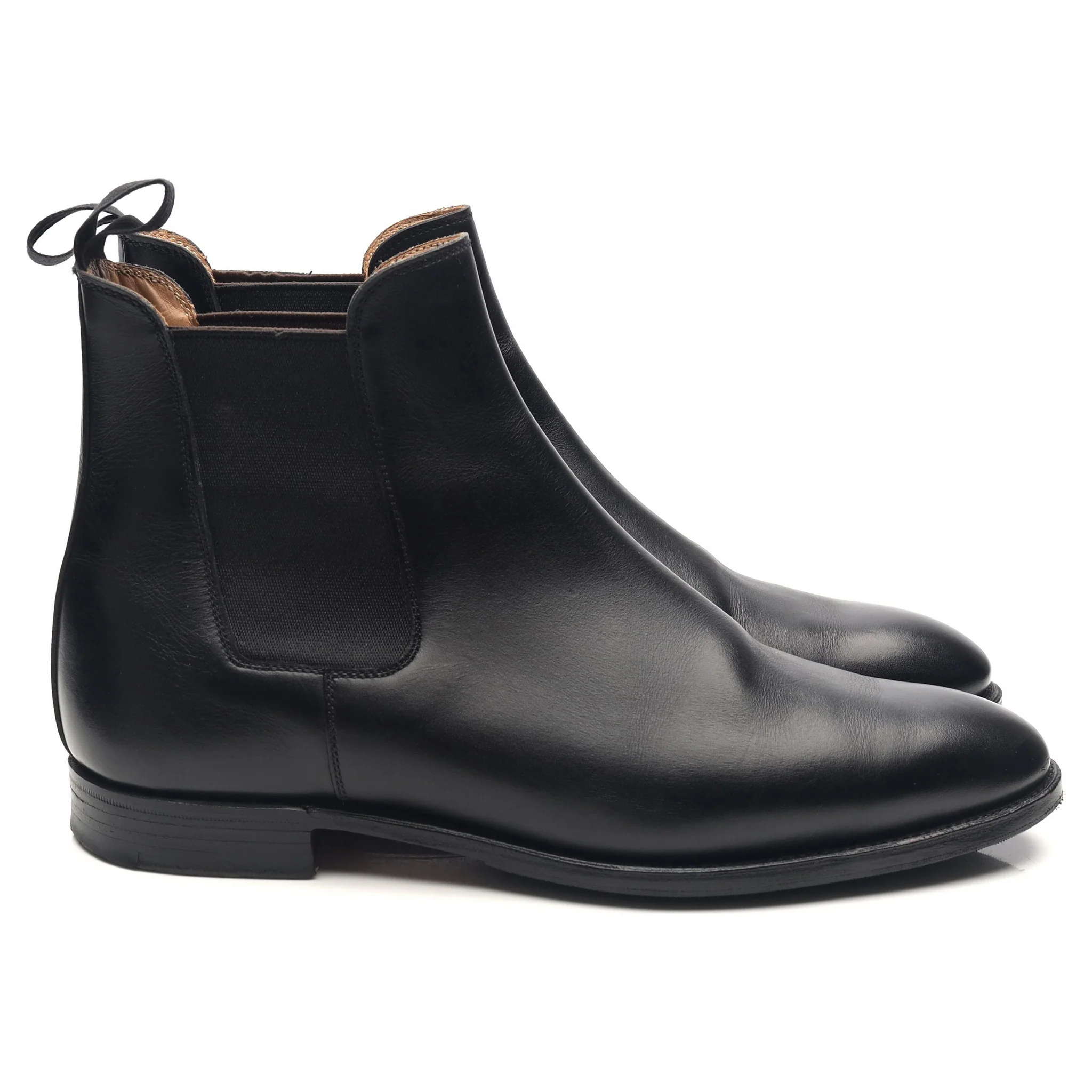 Women's 'Bonnie' Black Leather Chelsea Boots UK 5 C - Image 6
