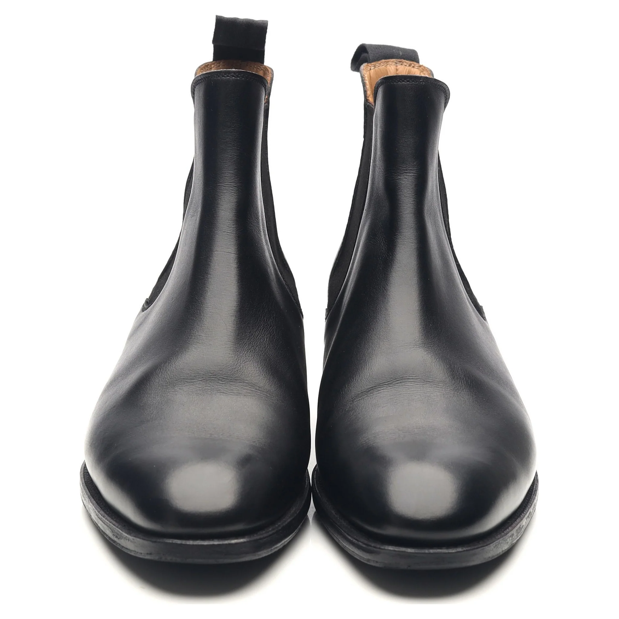 Women's 'Bonnie' Black Leather Chelsea Boots UK 5 C - Image 8