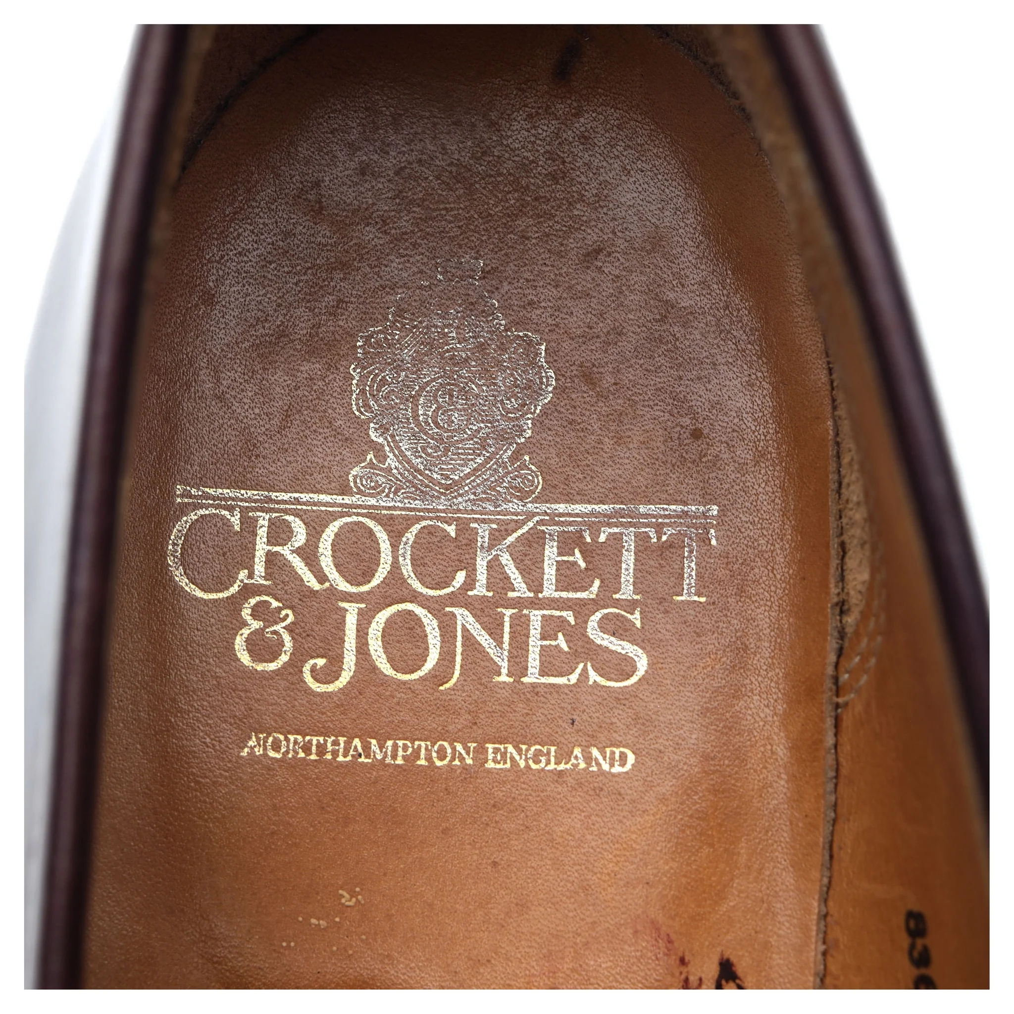 'Boston' Burgundy Leather Loafers UK 8 E - Image 12