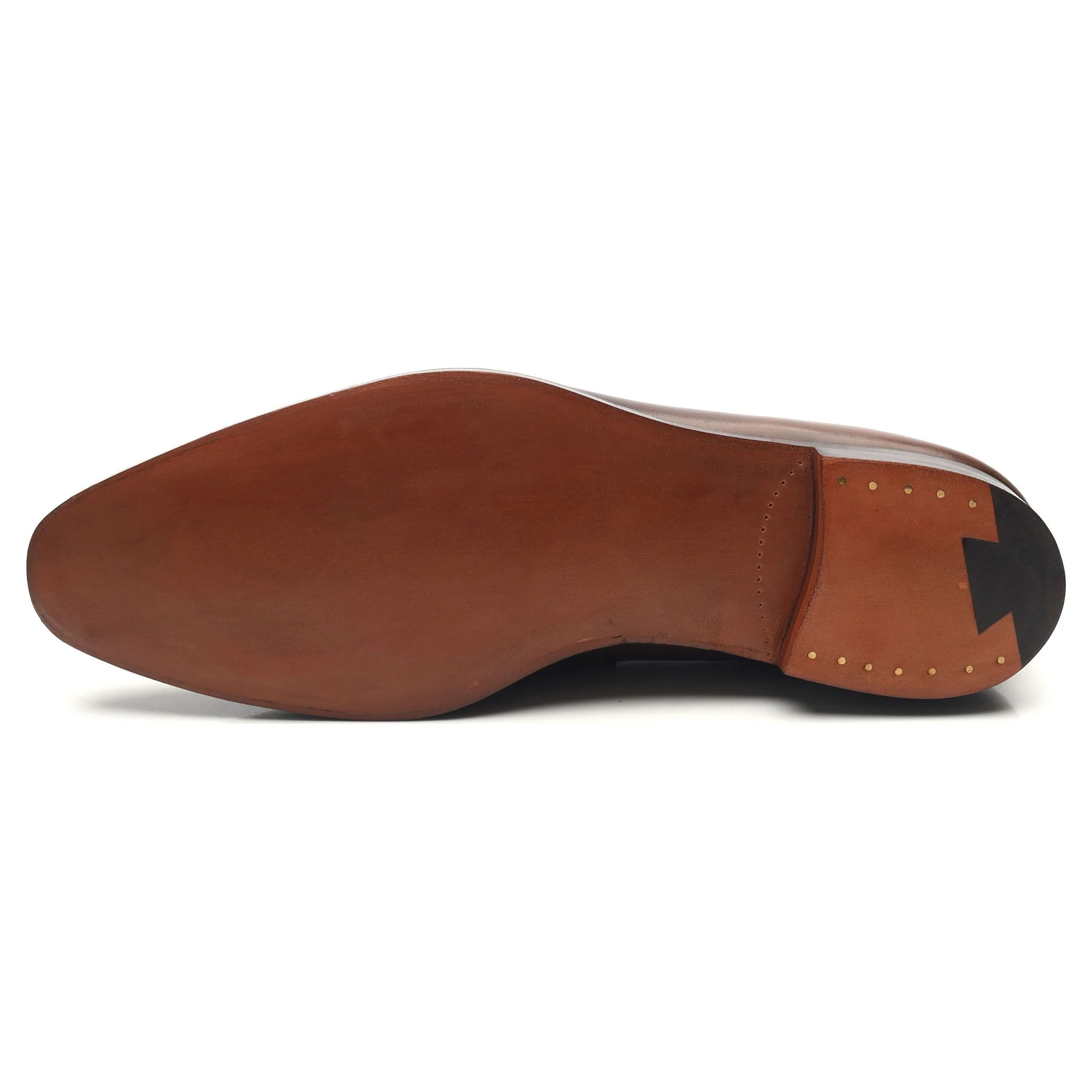 'Bury' Dark Brown Leather Loafers UK 7.5 E - Image 10