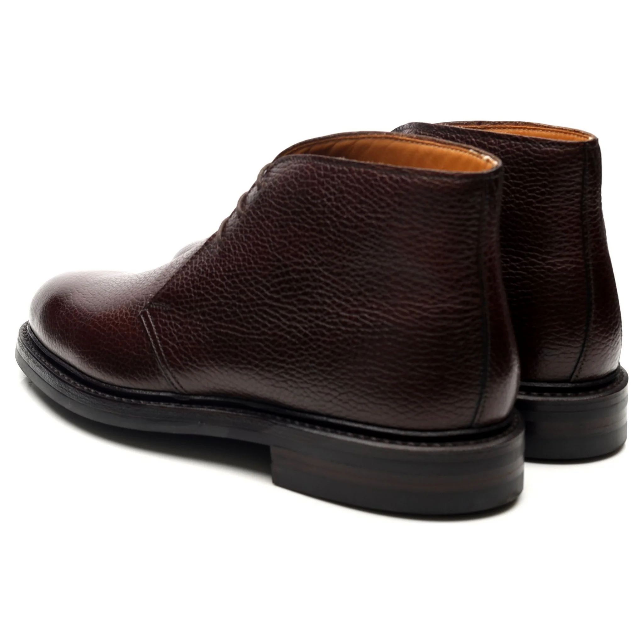 'Chepstow' Dark Brown Leather Chukka Boots UK 6 E - Image 3