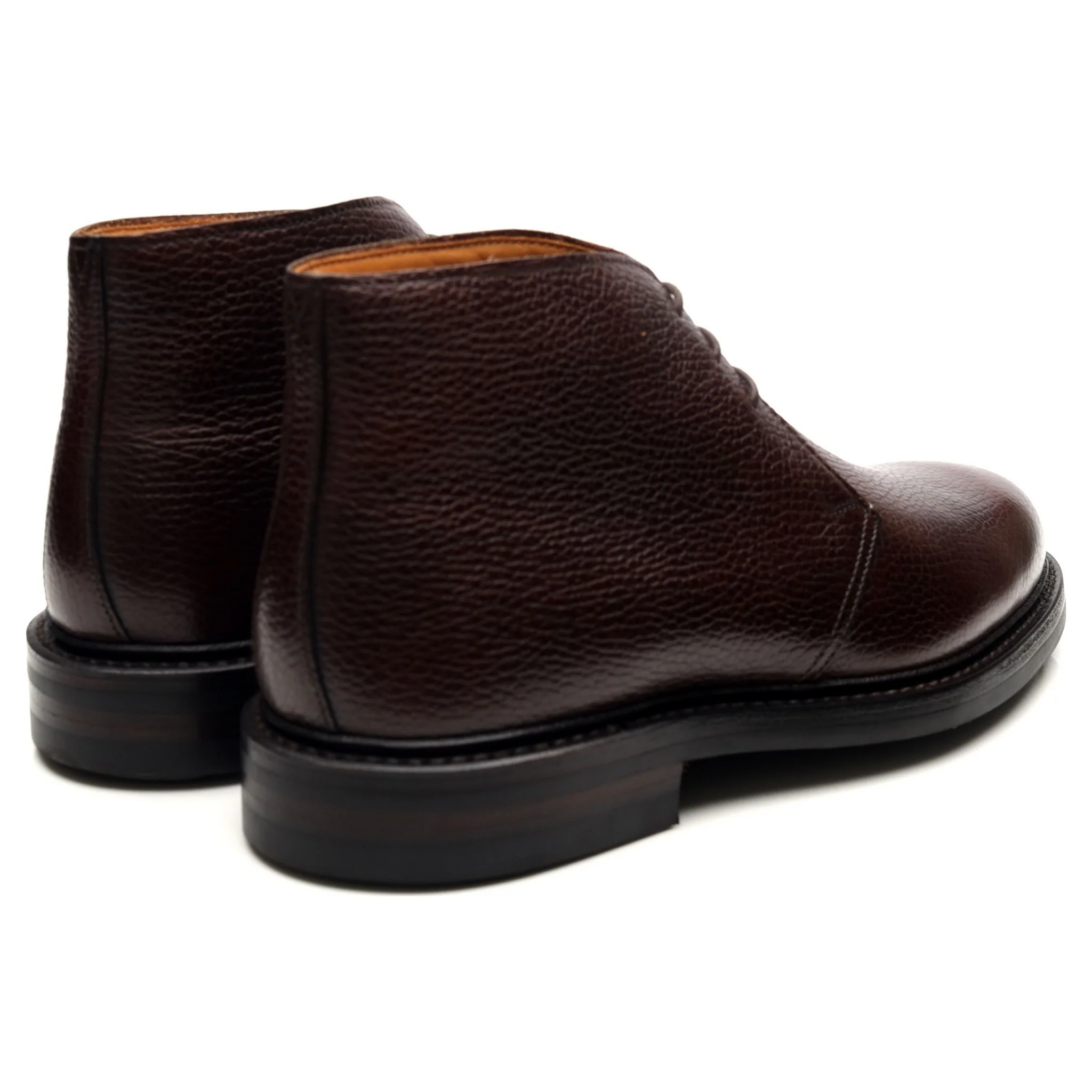 'Chepstow' Dark Brown Leather Chukka Boots UK 6 E - Image 5