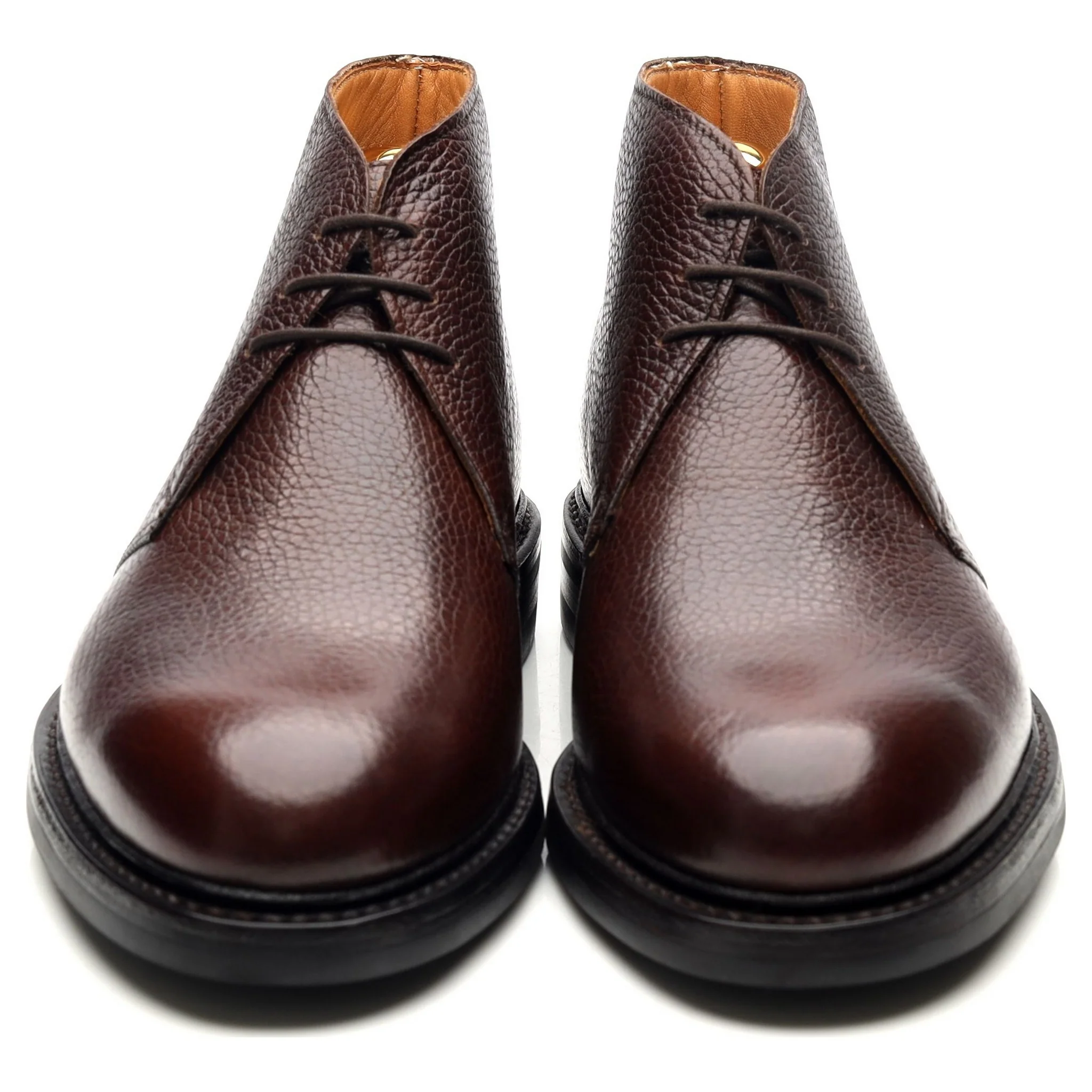'Chepstow' Dark Brown Leather Chukka Boots UK 6 E - Image 8