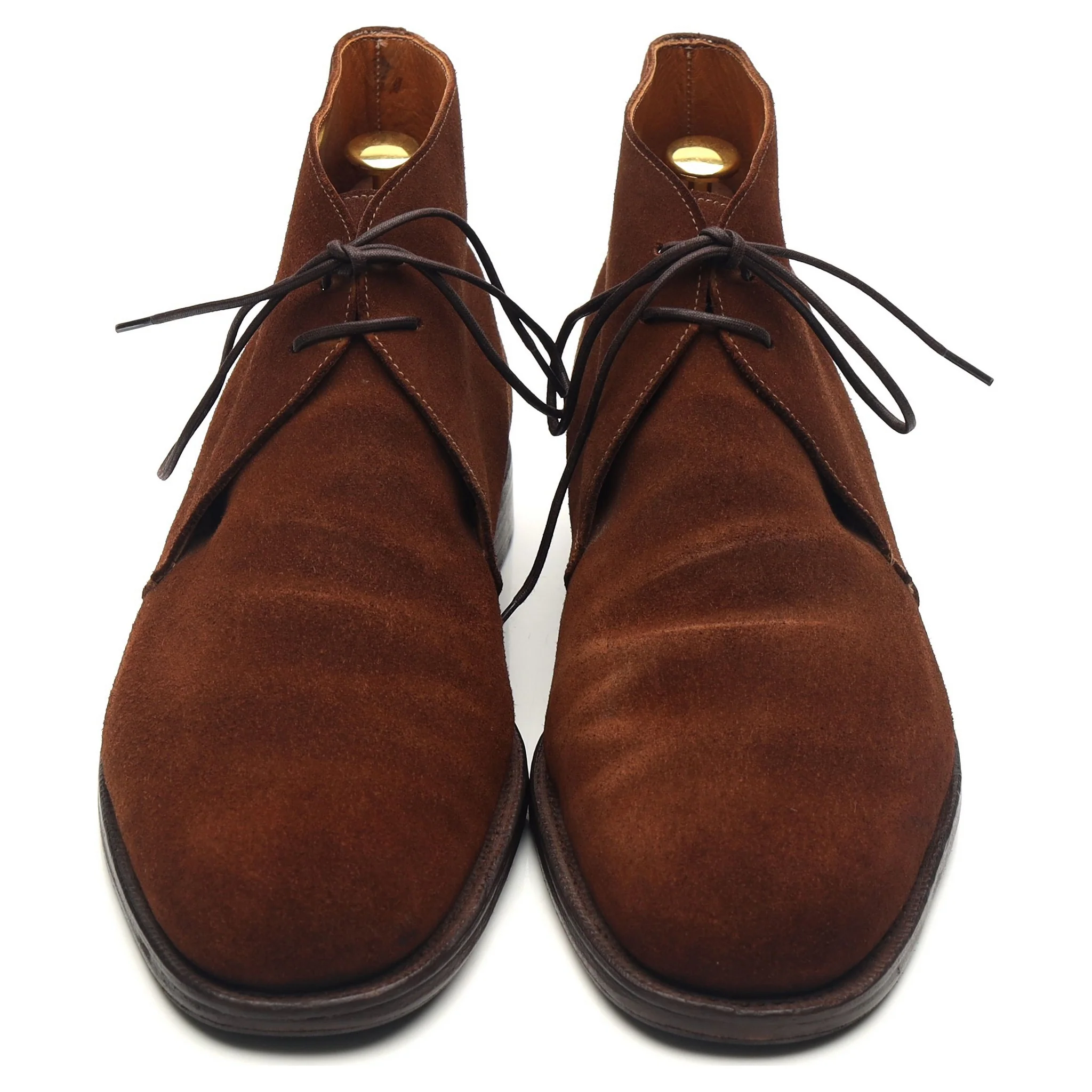 'Chertsey' Brown Suede Chukka Boots UK 10.5 E - Image 9