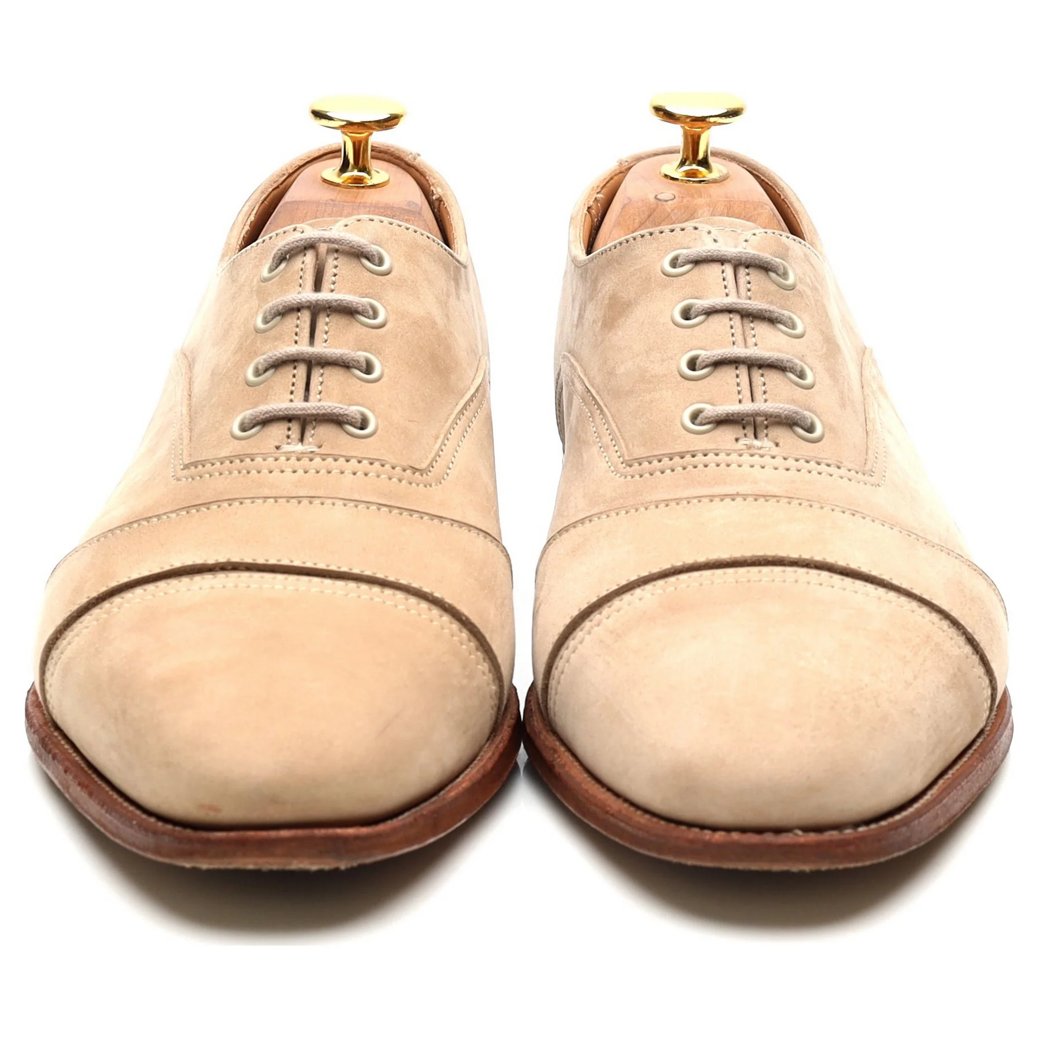 Women's 'Flora' Stone Nubuck Oxford UK 6 C - Image 8