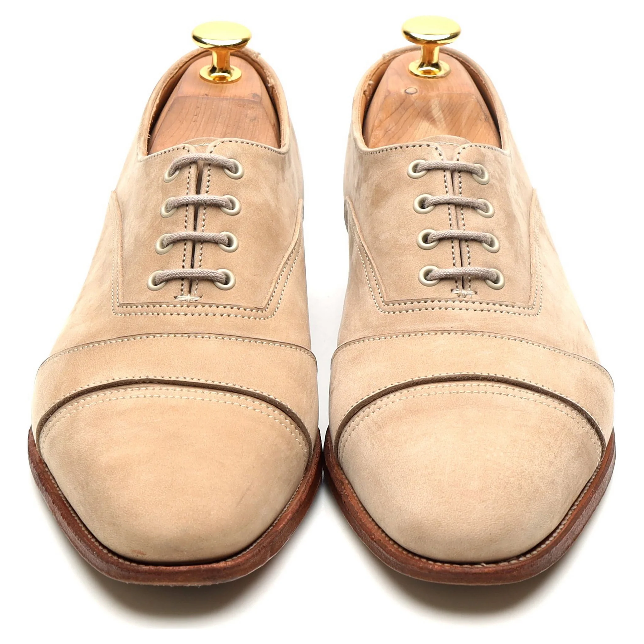 Women's 'Flora' Stone Nubuck Oxford UK 6 C - Image 9