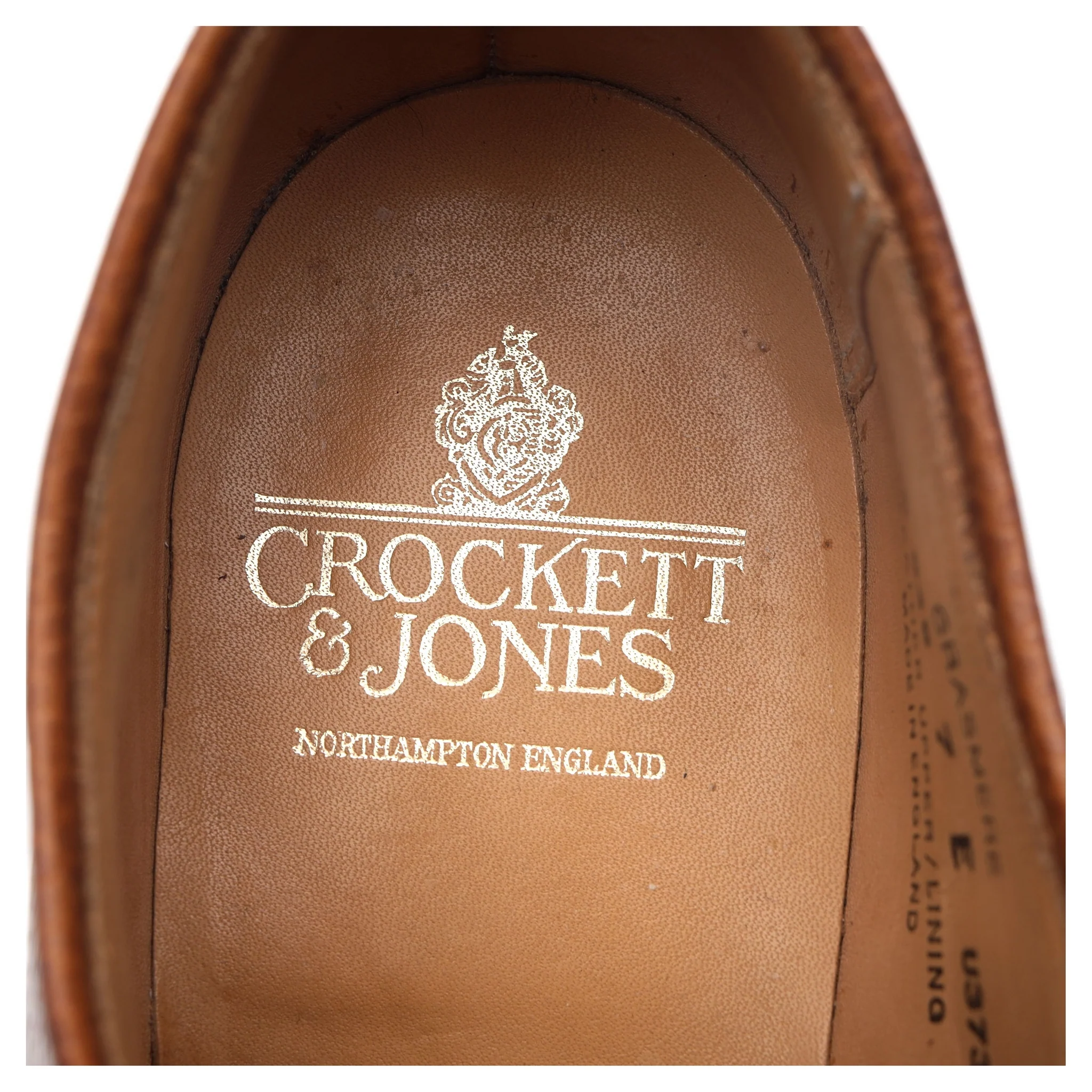 'Grasmere' Tan Brown Leather Derby UK 7 E - Image 12