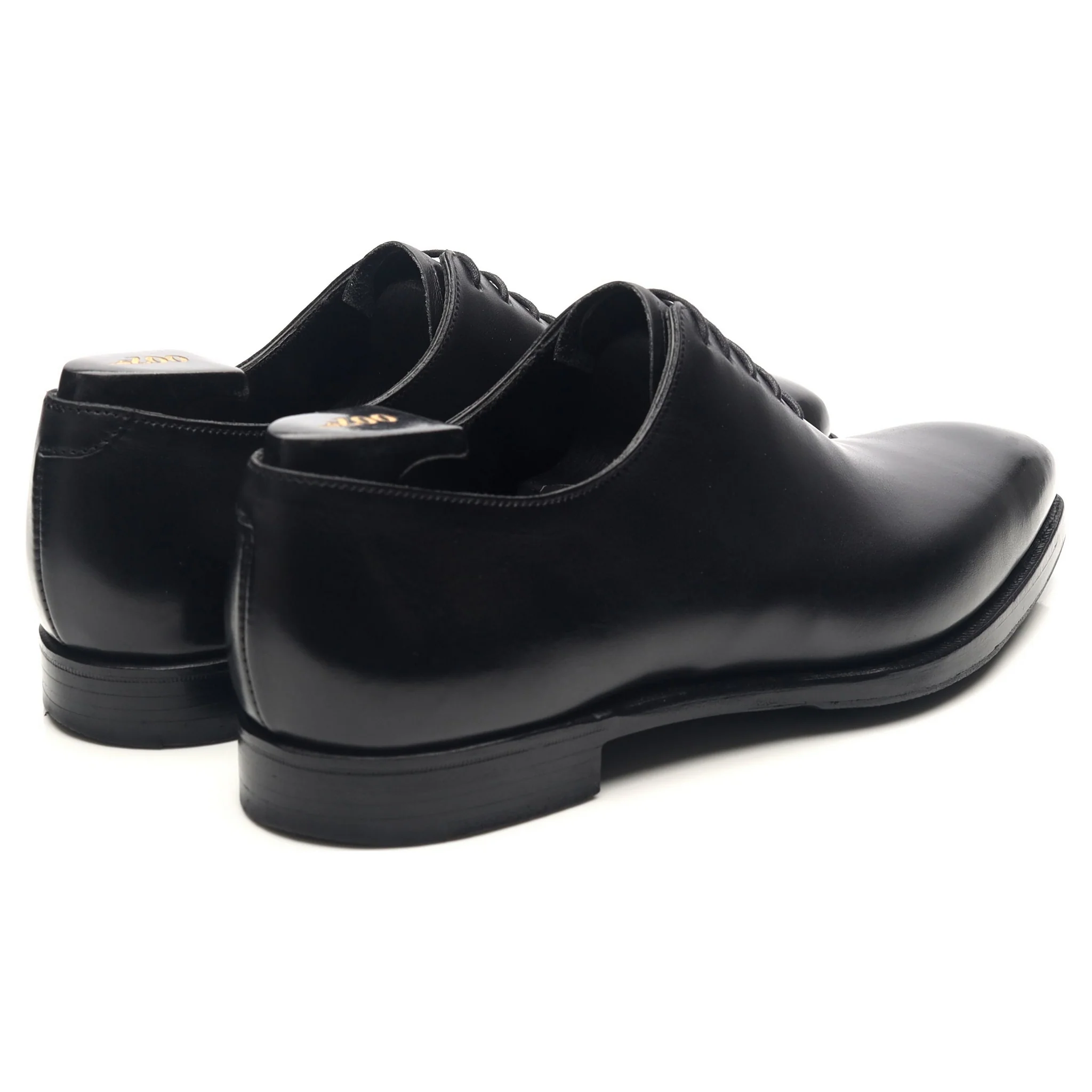 'James 007' Black Leather Wholecut Oxford UK 6.5 E - Image 5