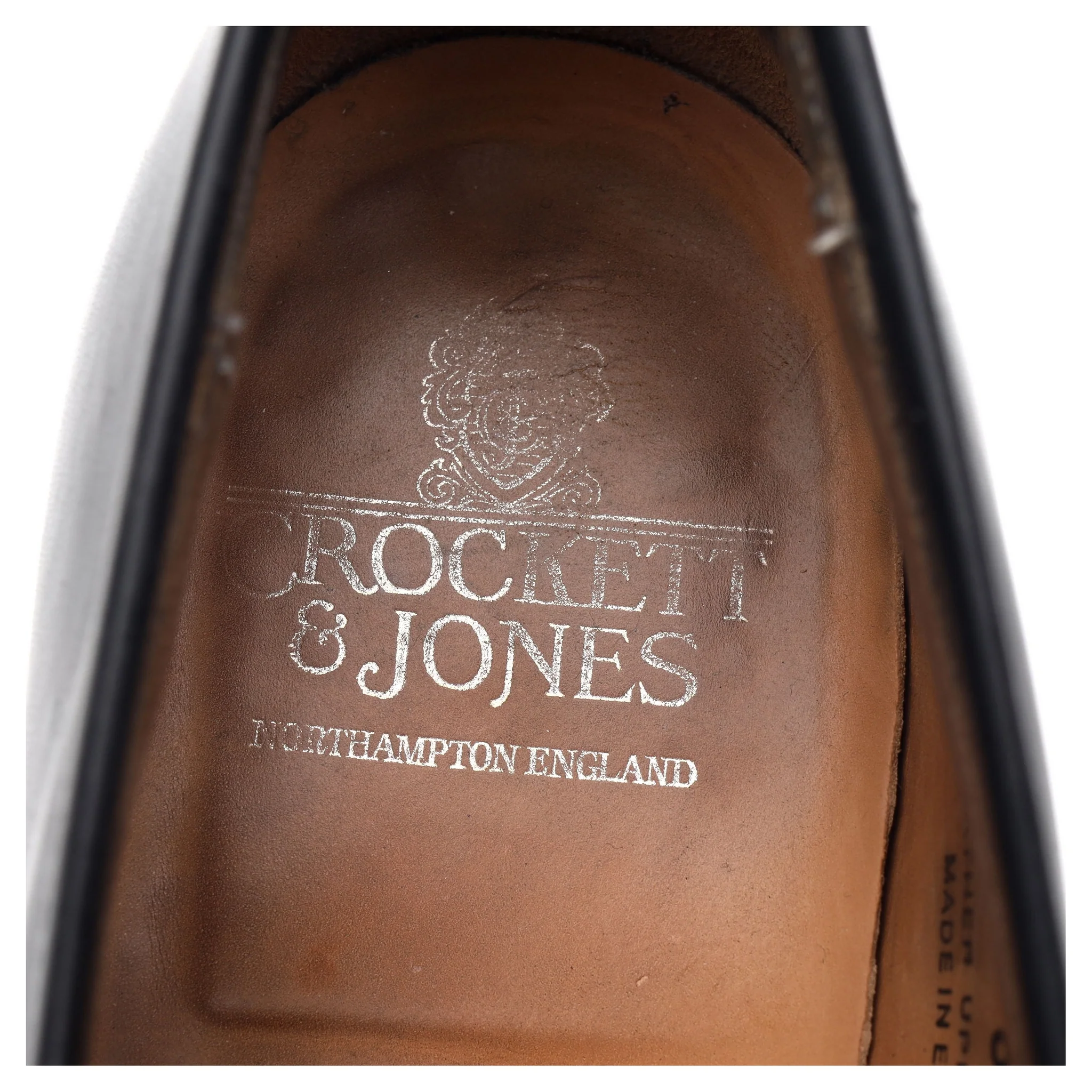 'Merton' Black Leather Loafers UK 8.5 E - Image 12