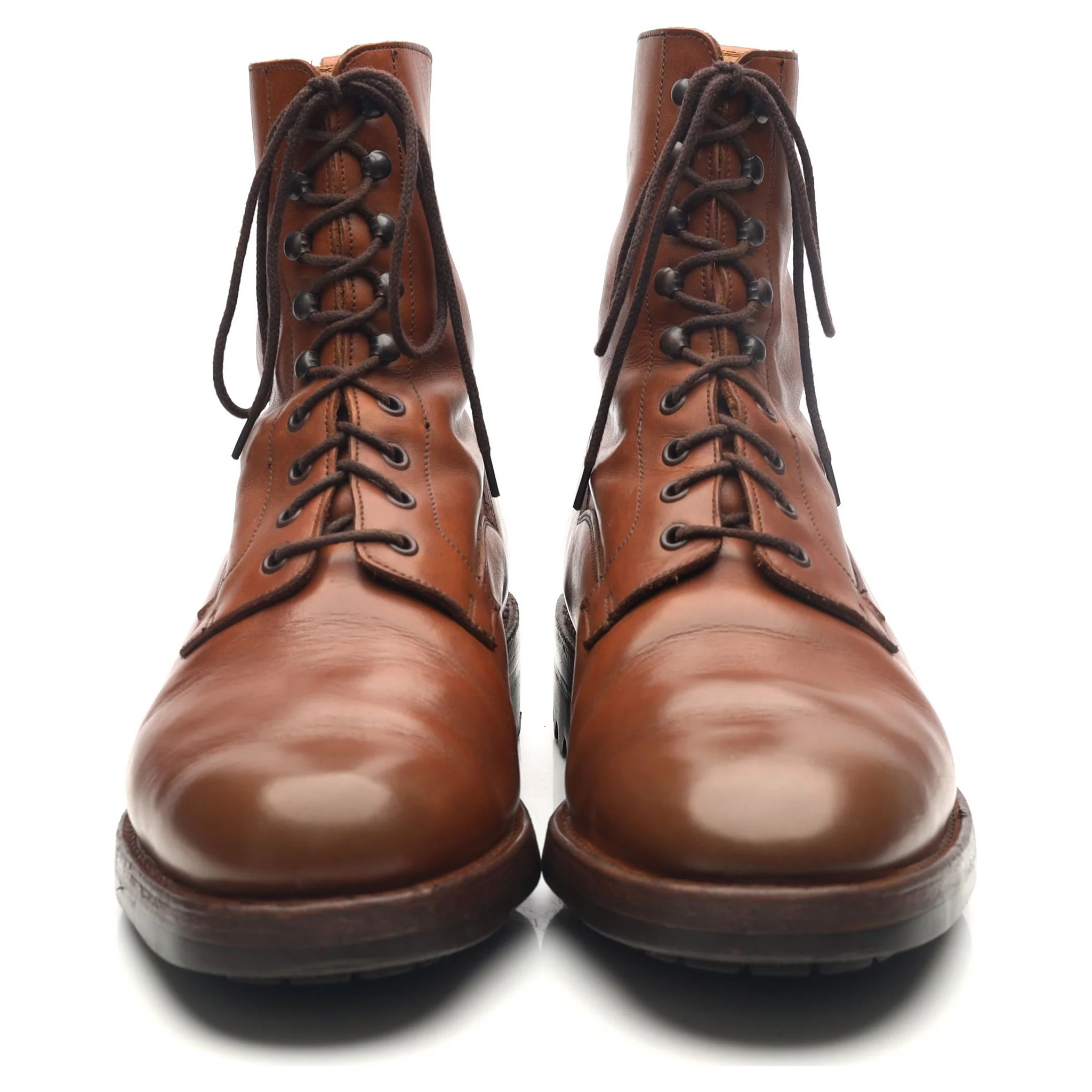 'Snowdon' Tan Brown Leather Veldtschoen Boots UK 9 E - Image 8