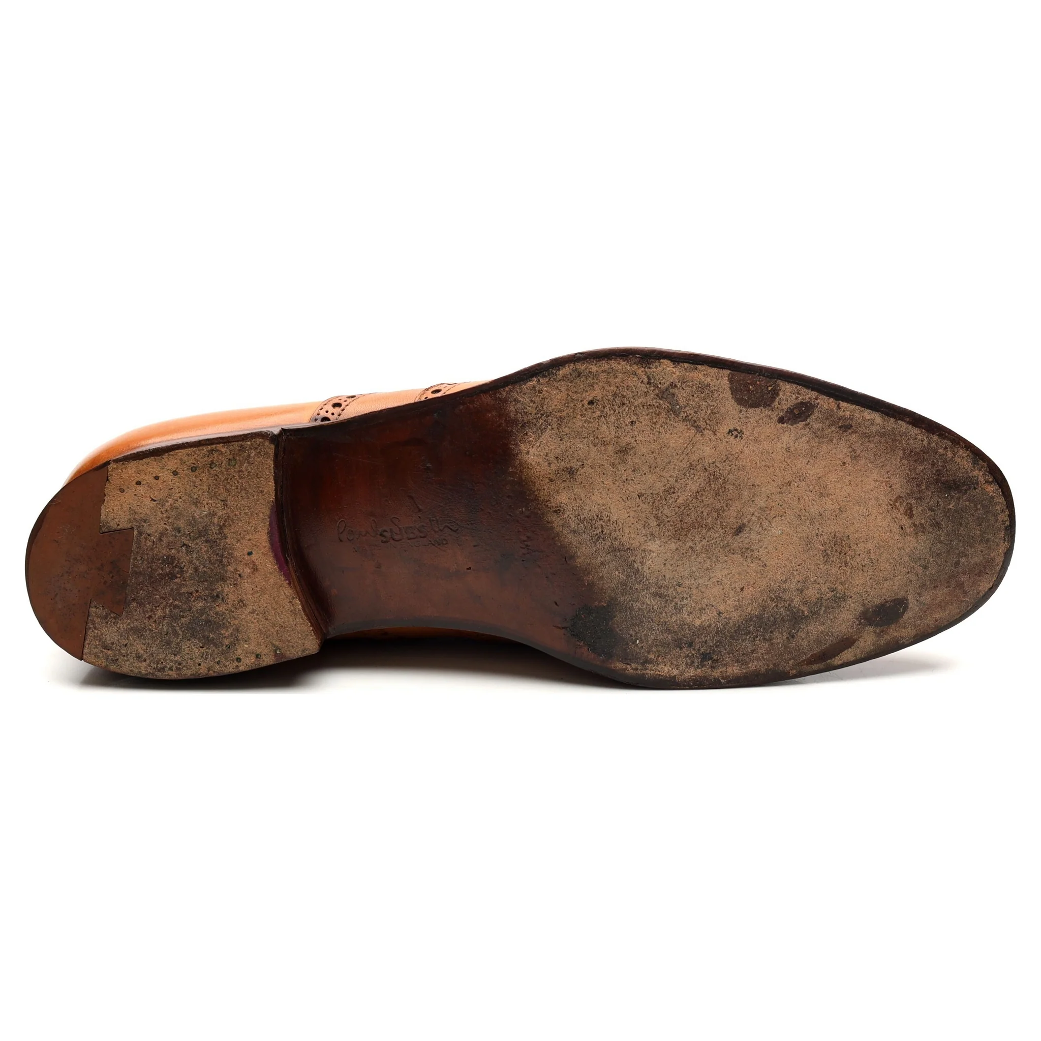 'Sorbonne' Tan Brown Leather Oxford Brogues UK 10 F - Image 11