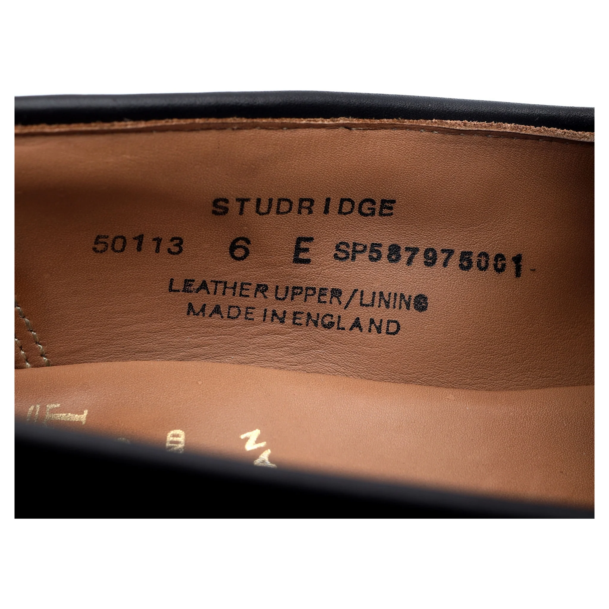 Anglo Italian 'Studridge' Black Suede Tassel Loafers UK 6 E - Image 13