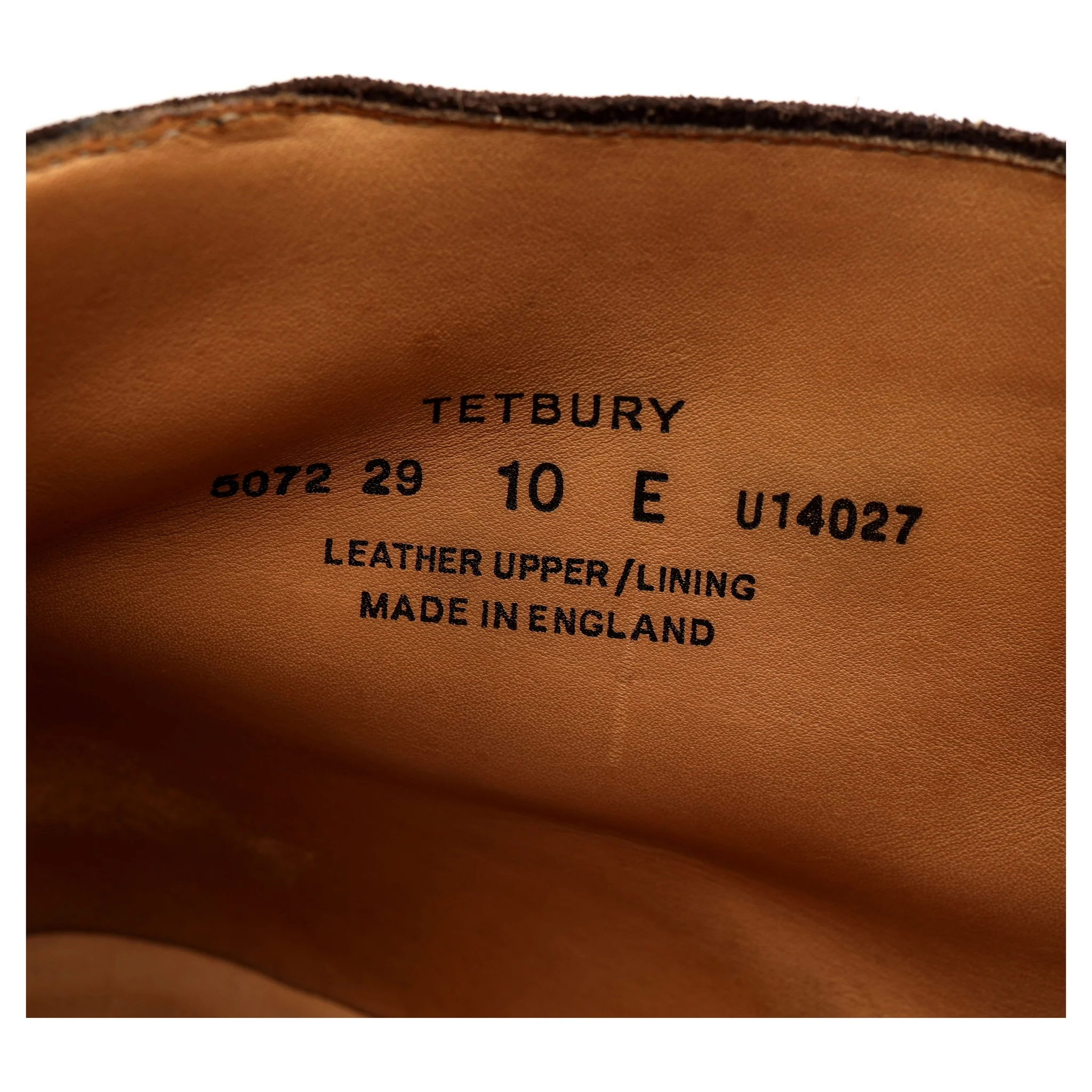 'Tetbury' Dark Brown Suede Chukka Boots UK 10 E - Image 13