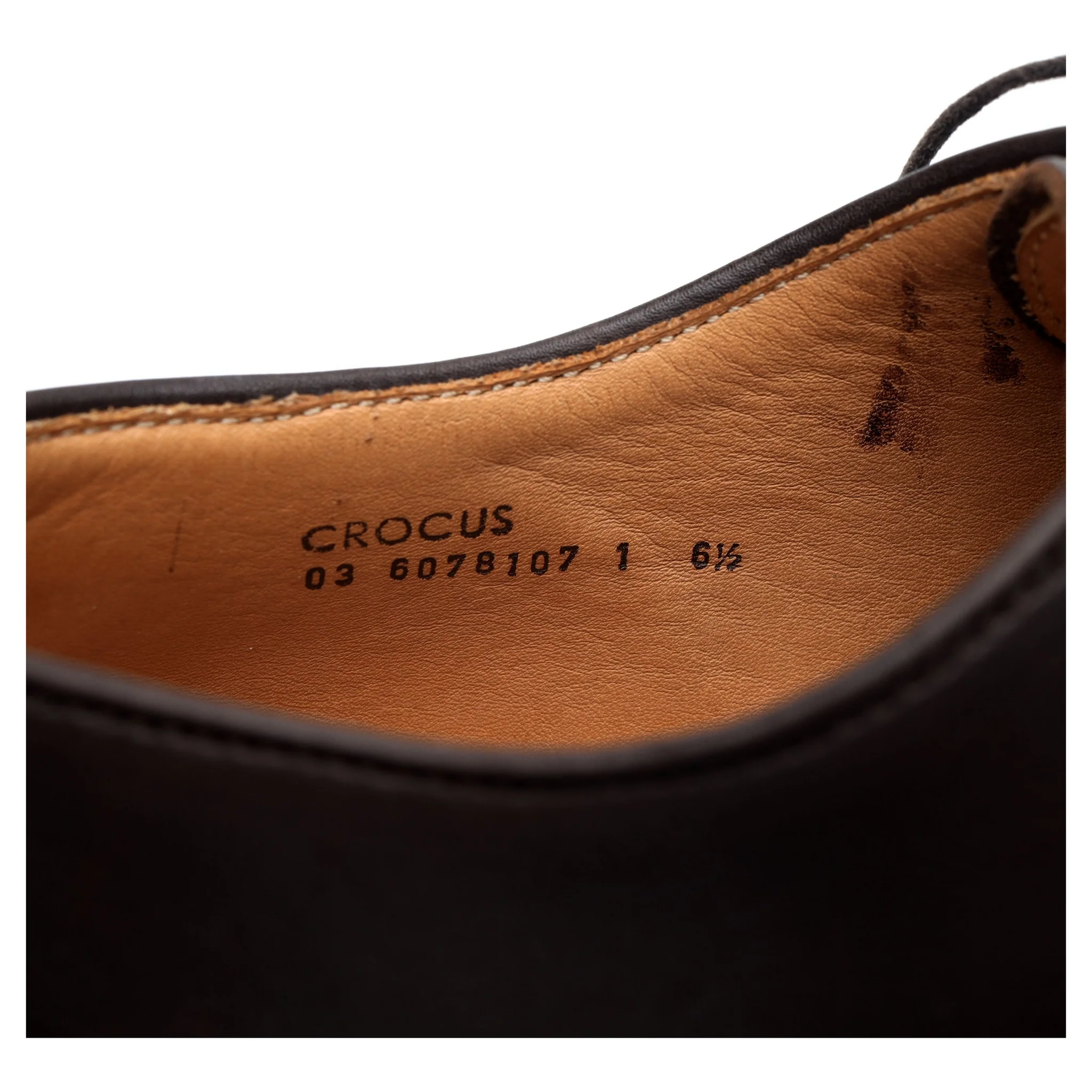 'Crocus' Dark Brown Leather Derby UK 6.5 - Image 7