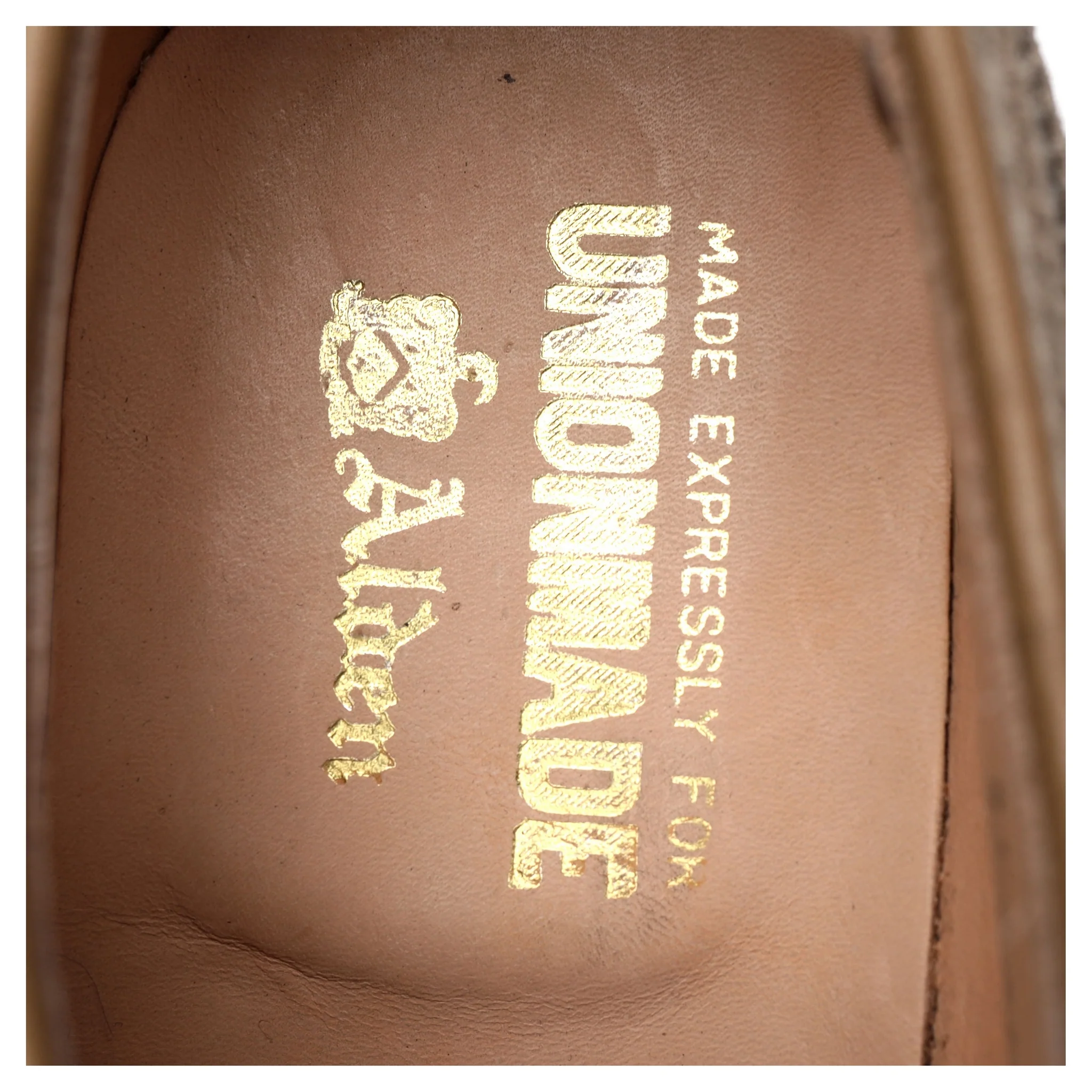 'D3609' Milkshake Beige Suede Derby Brogues UK 6.5 US 7.5 D - Image 6