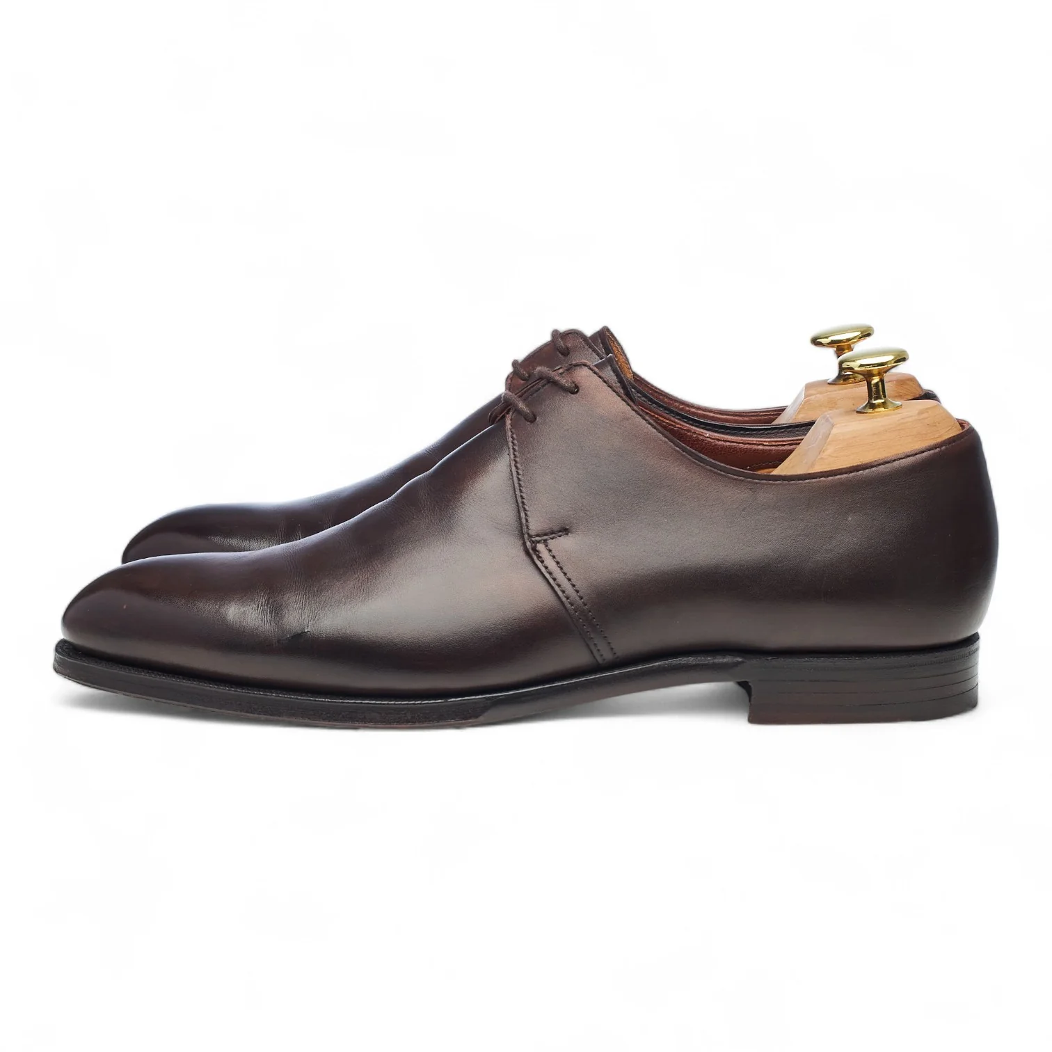 Dark Brown Derby UK 8 E - Image 3