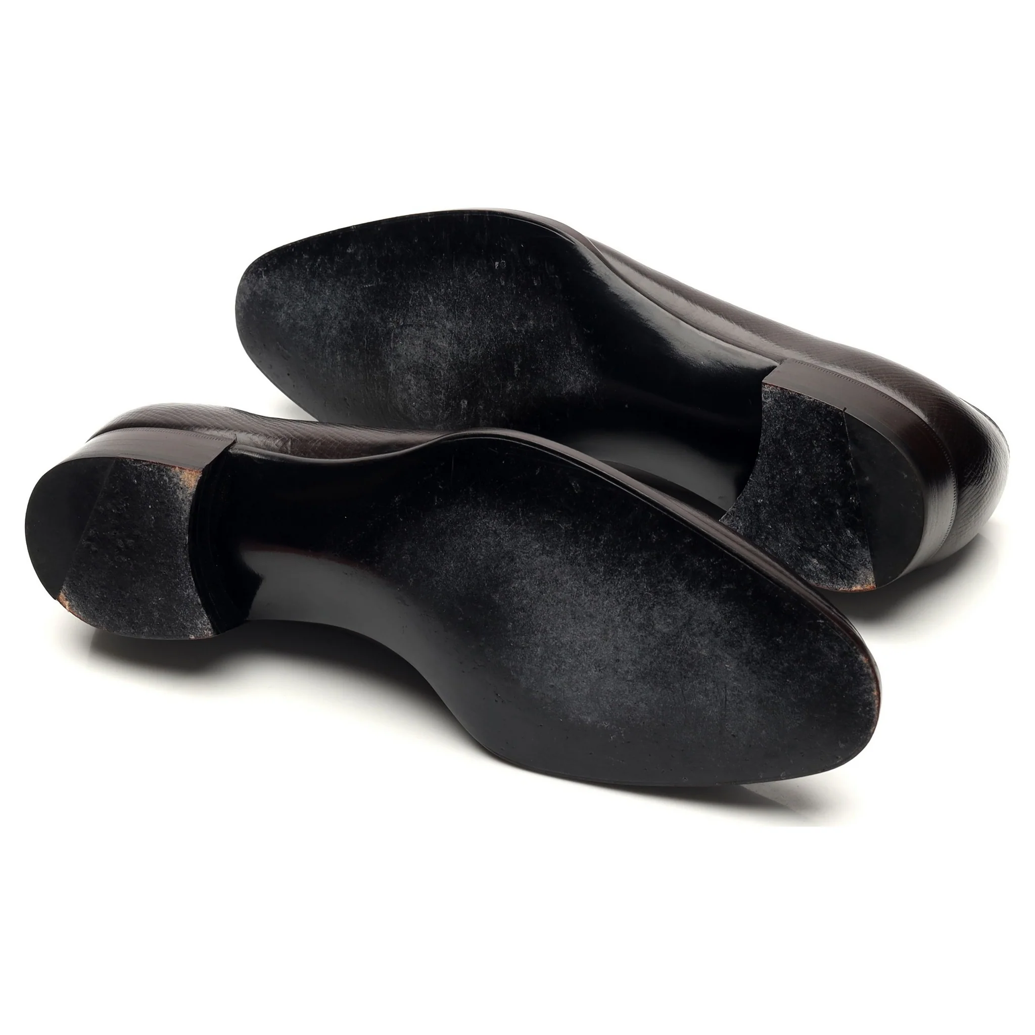 'OT50' Dark Brown Grain Leather Derby UK 11 G - Image 5