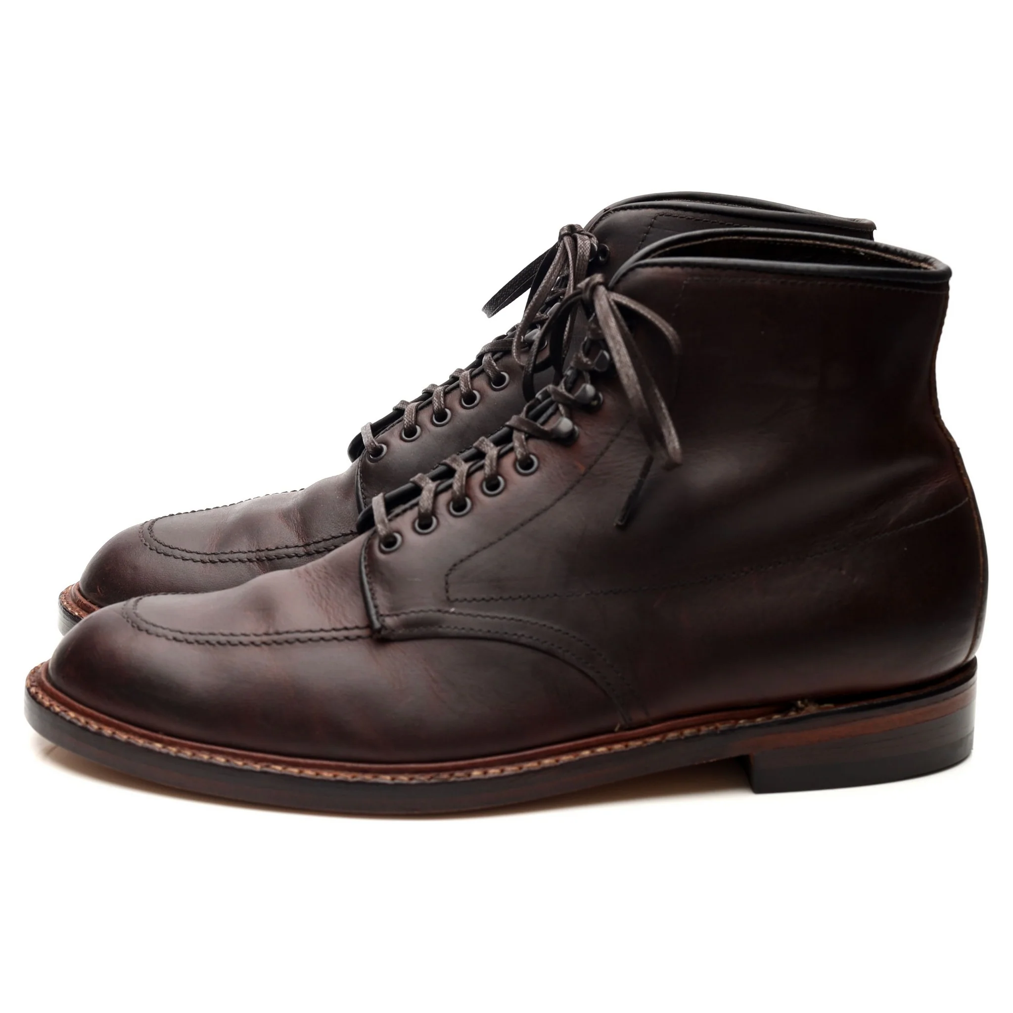 'Indy' Dark Brown Leather Boots UK 8 US 8.5 - Image 2