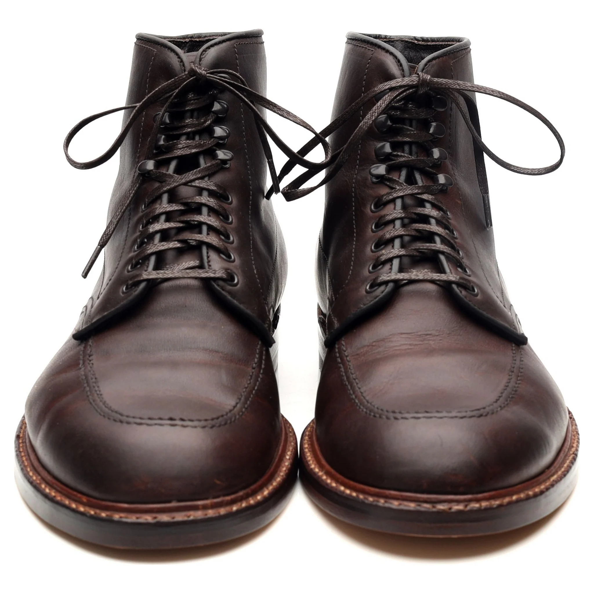 'Indy' Dark Brown Leather Boots UK 8 US 8.5 - Image 8