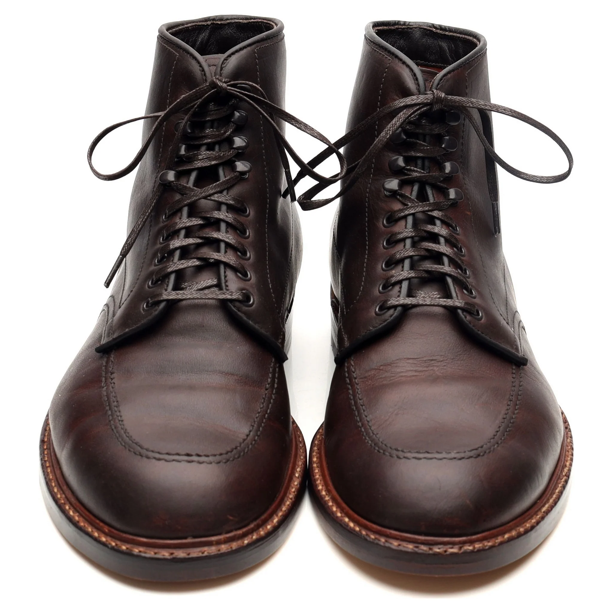 'Indy' Dark Brown Leather Boots UK 8 US 8.5 - Image 9