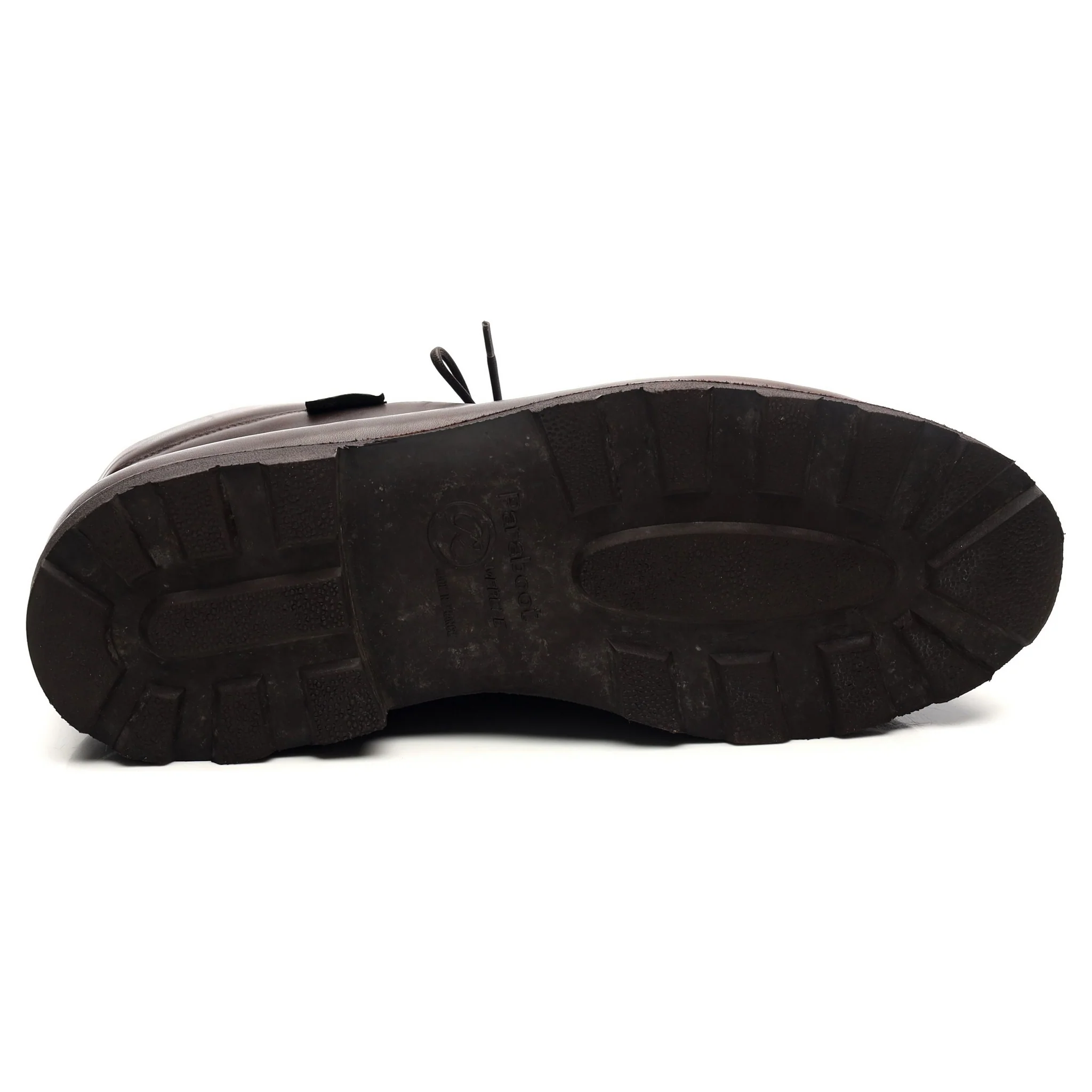 Dark Brown Leather Apron Boots UK 8 F - Image 11