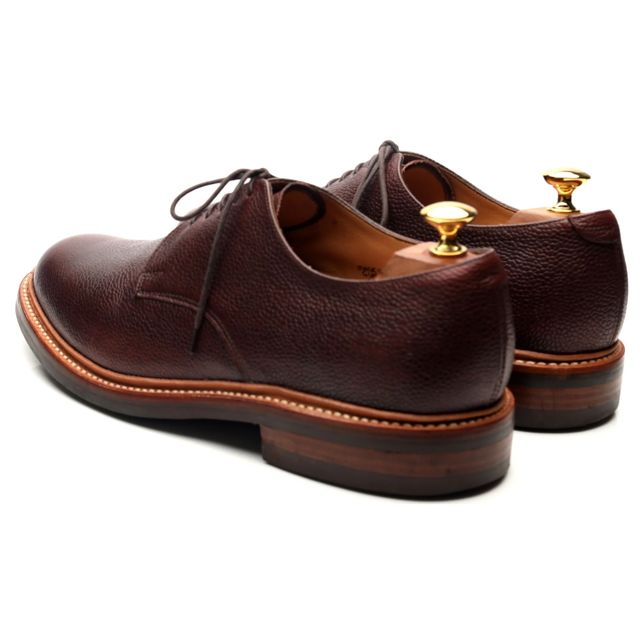 G:Lab Dark Brown Leather Derby UK 9.5 G - Image 3