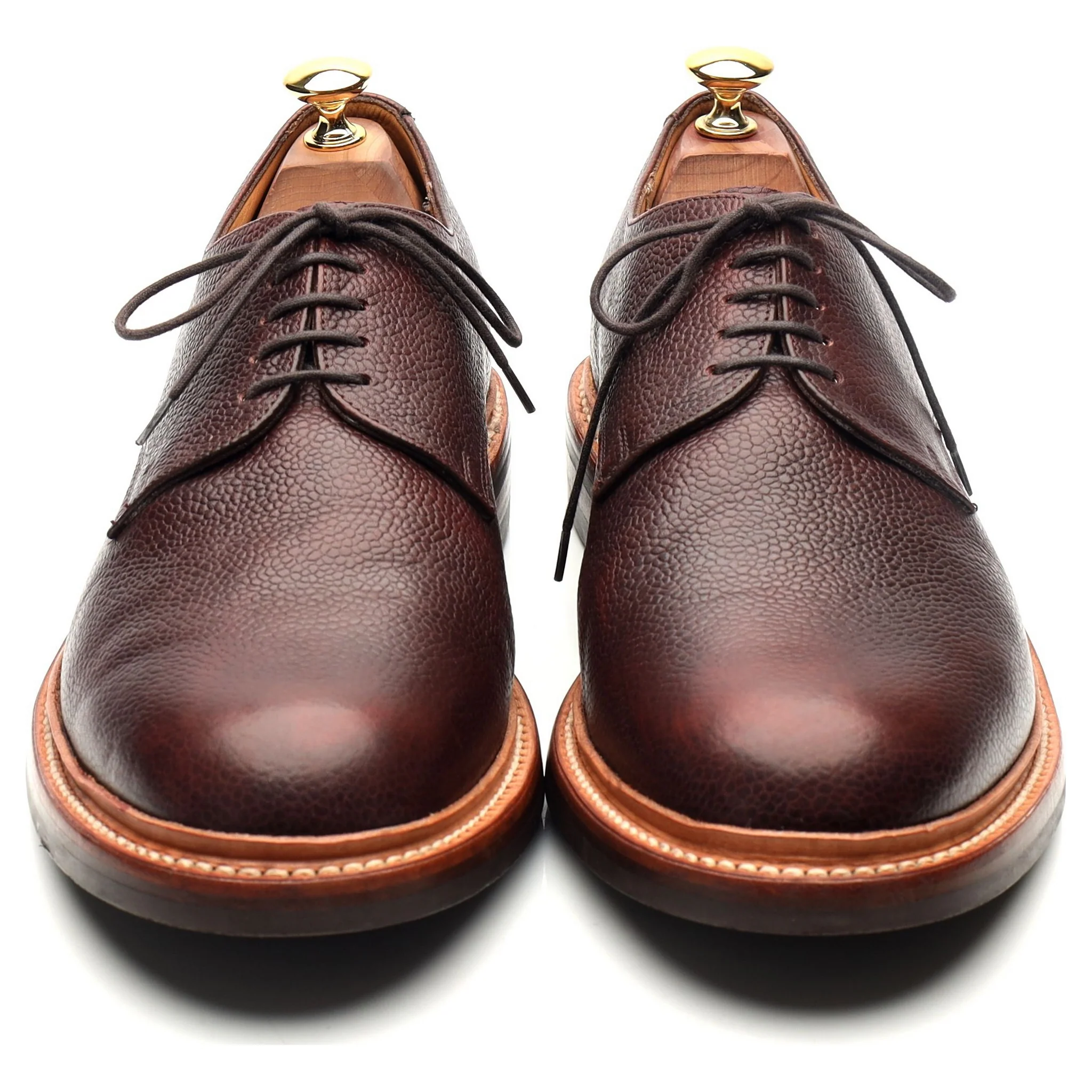 G:Lab Dark Brown Leather Derby UK 9.5 G - Image 9