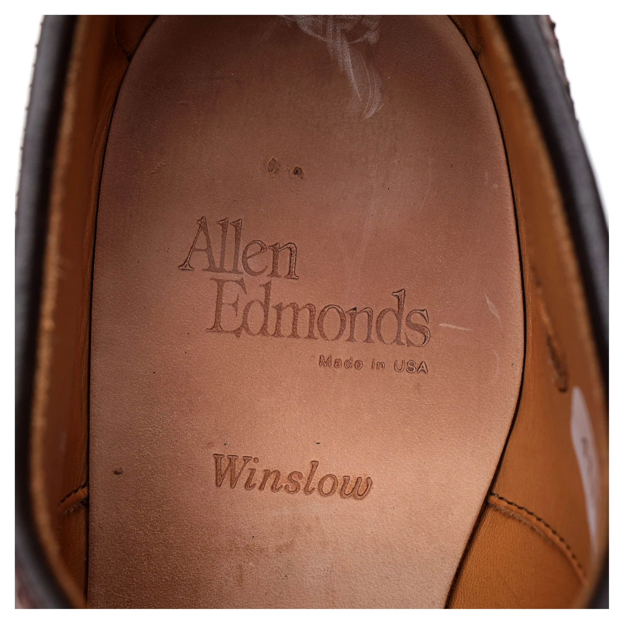 'Winslow' Brown Leather Oxford Brogues UK 7.5 US 8 E - Image 12