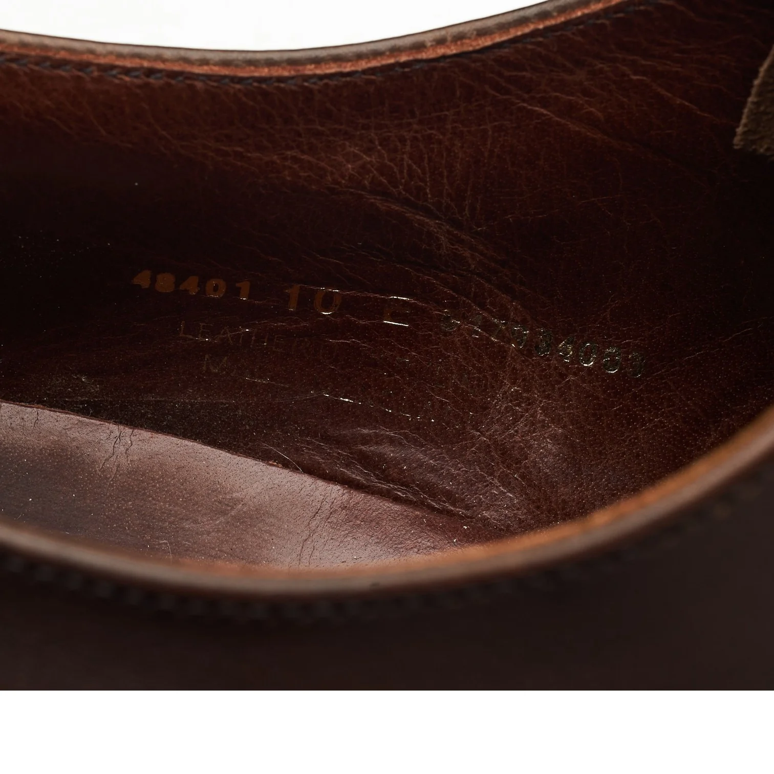'Harry' Dark Brown Leather Oxford UK 10 E - Image 7
